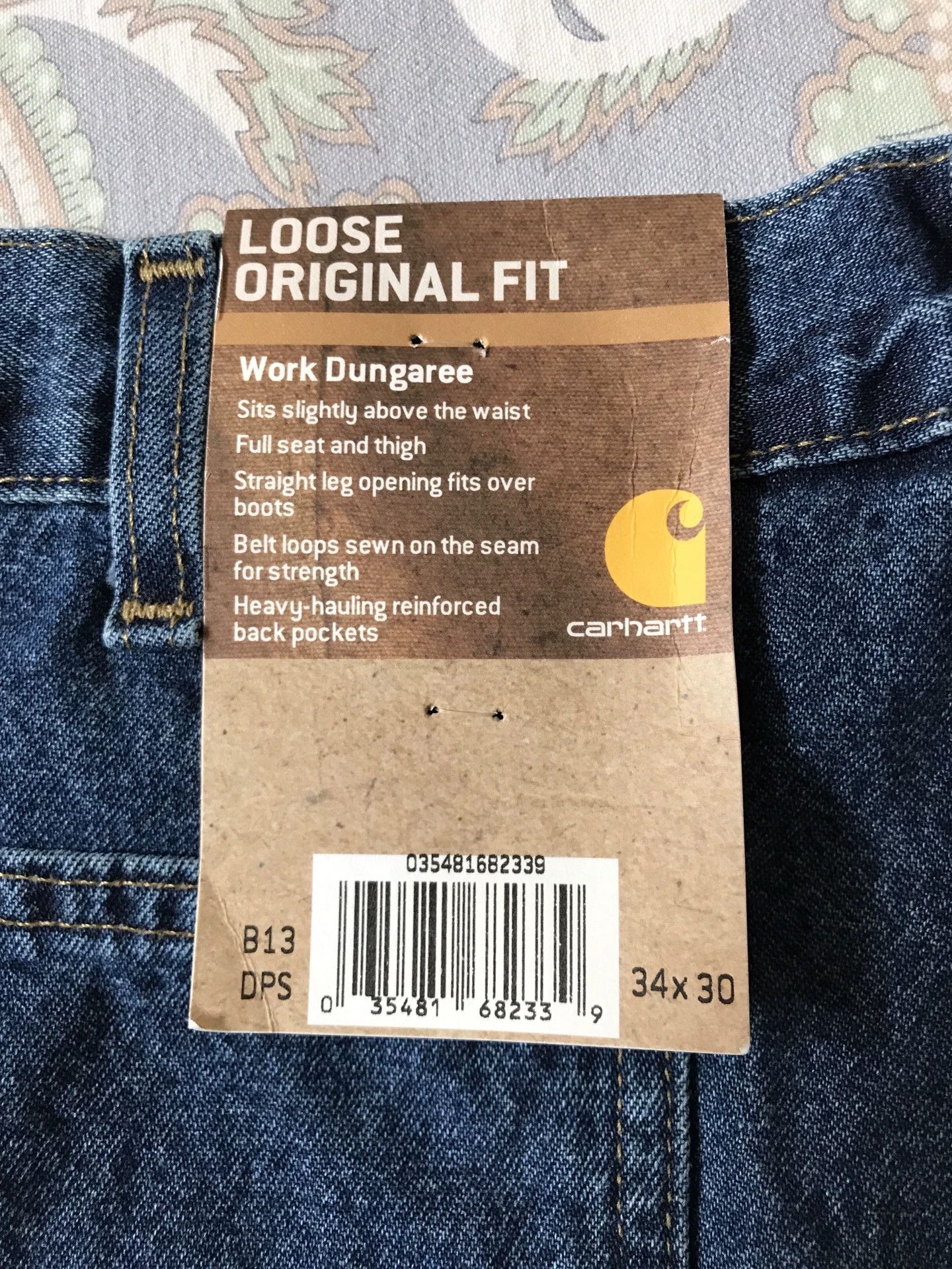 Carhartt Carhartt B13 DPS W34L30 Jeans Size US 34 / EU 50 - 8 Thumbnail