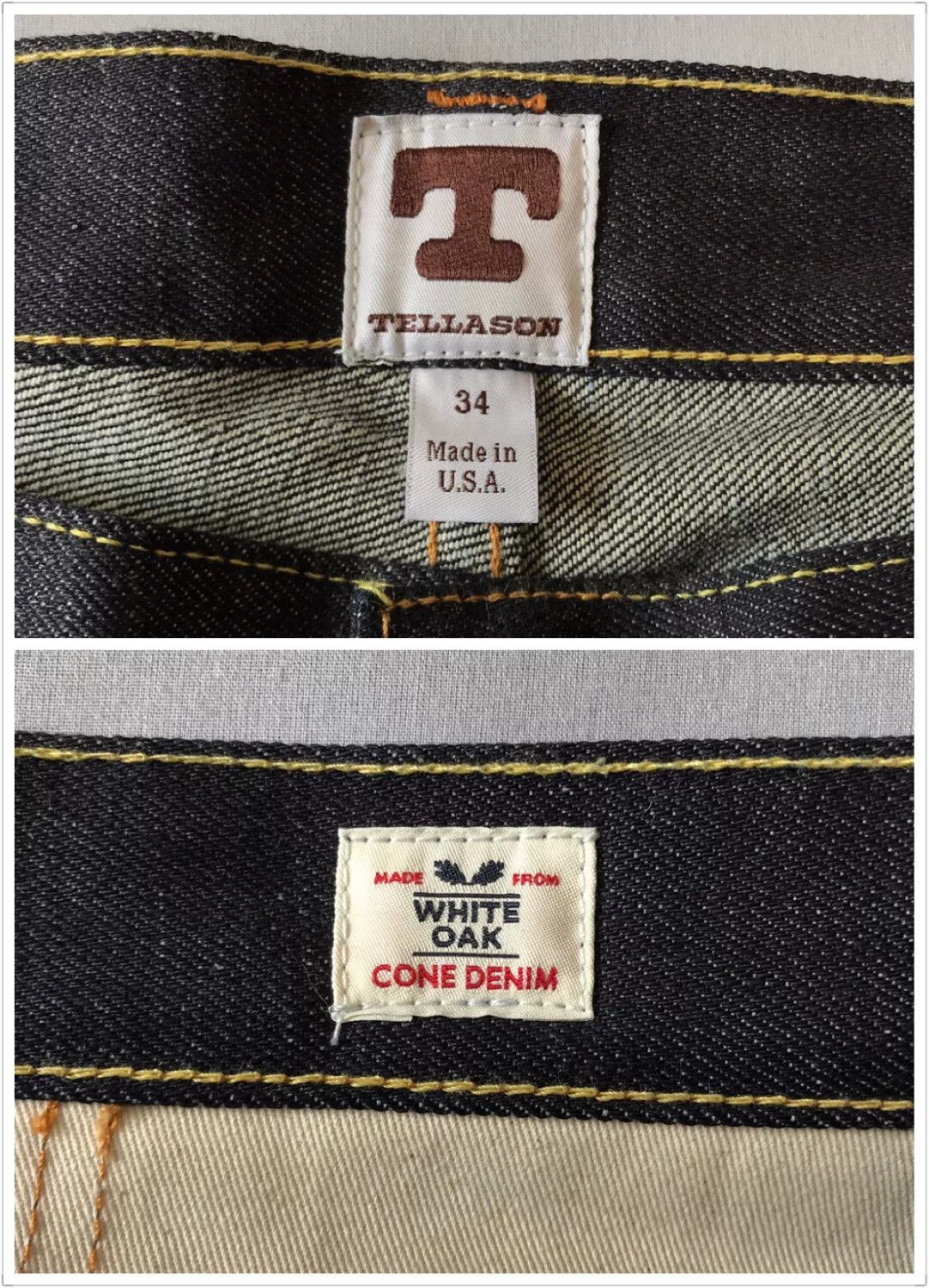Tellason Tellason Ankara White Oak Jeans W34 Size US 34 / EU 50 - 8 Thumbnail