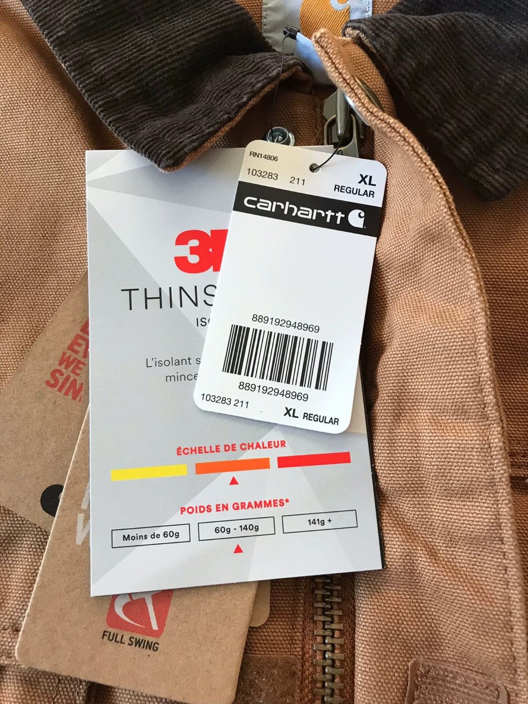 Carhartt Carhartt C26 Full Swing Traditional Coat Size US XL / EU 56 / 4 - 8 Thumbnail