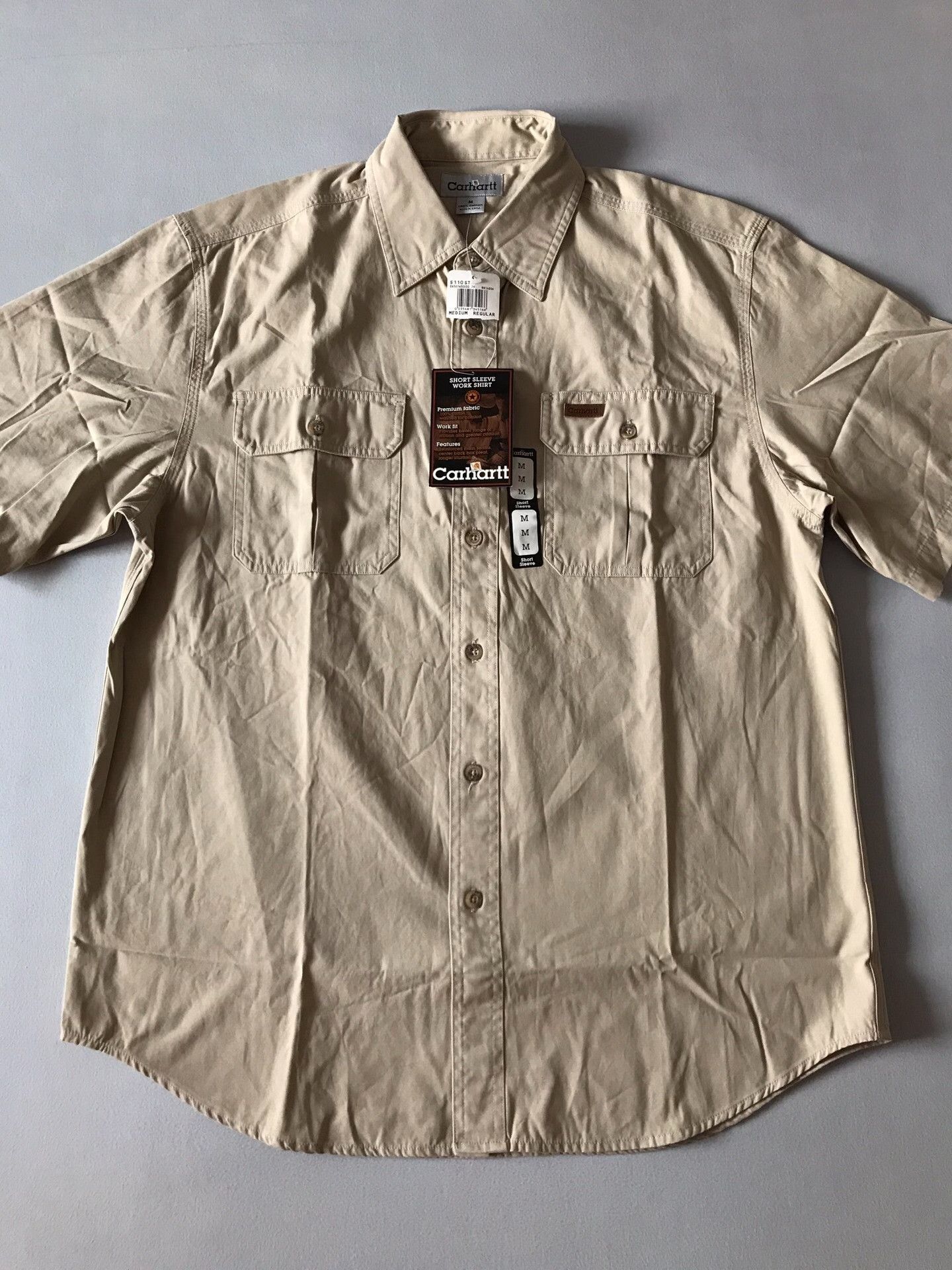 Carhartt Carhartt S110 STN Short Sleeve Shirt Size US M / EU 48-50 / 2 - 3 Thumbnail