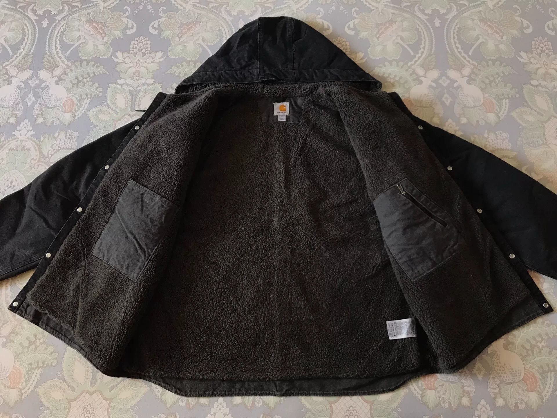 Carhartt Carhartt J284 Washed Canvas Hooded Jacket Size US XL / EU 56 / 4 - 3 Thumbnail