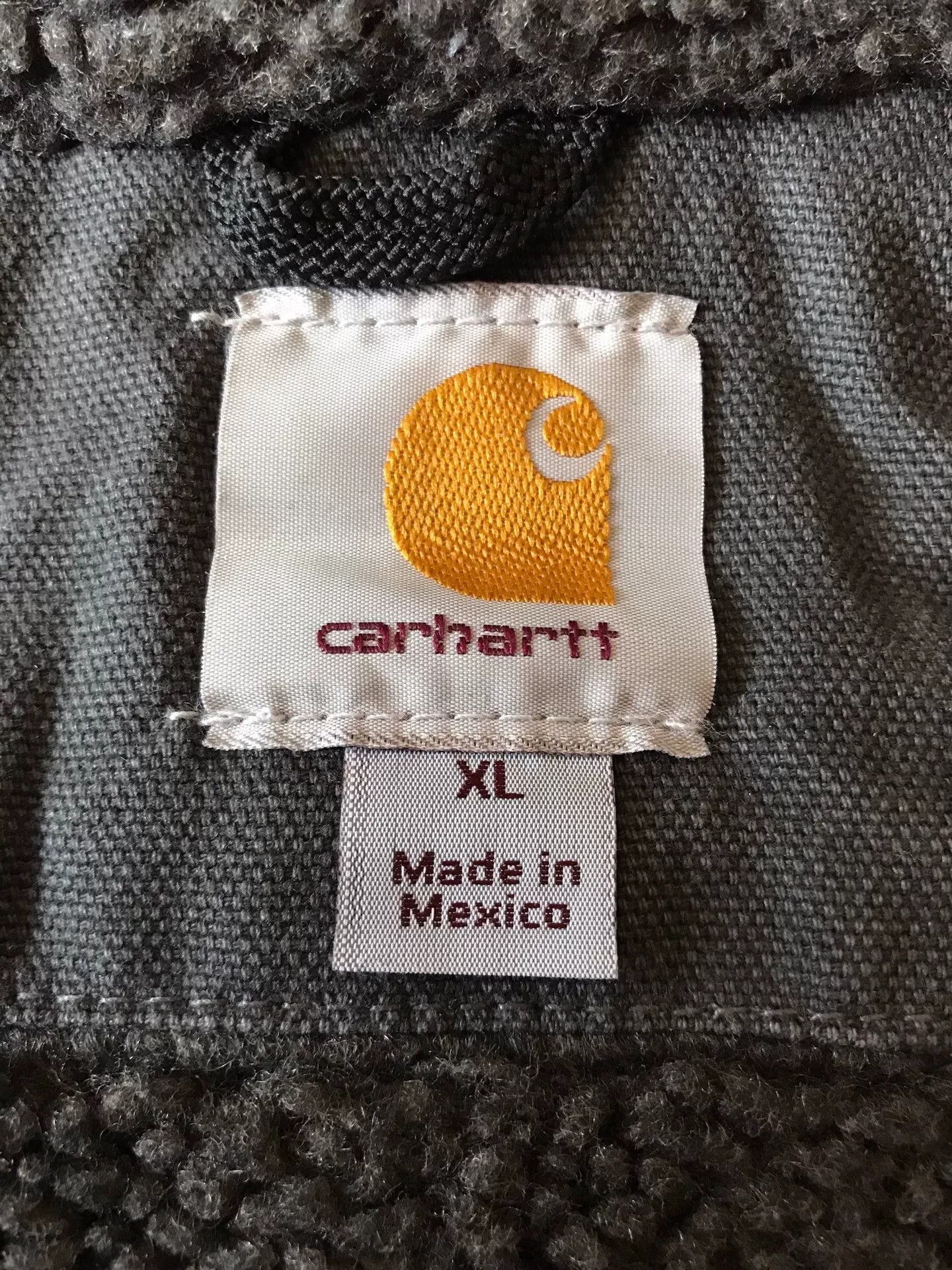 Carhartt Carhartt J284 Washed Canvas Hooded Jacket Size US XL / EU 56 / 4 - 8 Thumbnail