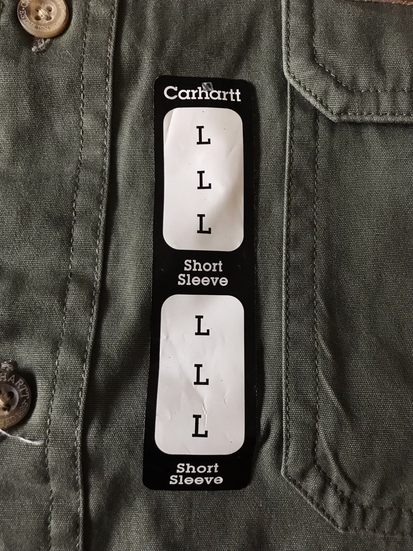 Carhartt Carhartt S110 LMO Short Sleeve Shirt Size US L / EU 52-54 / 3 - 5 Thumbnail