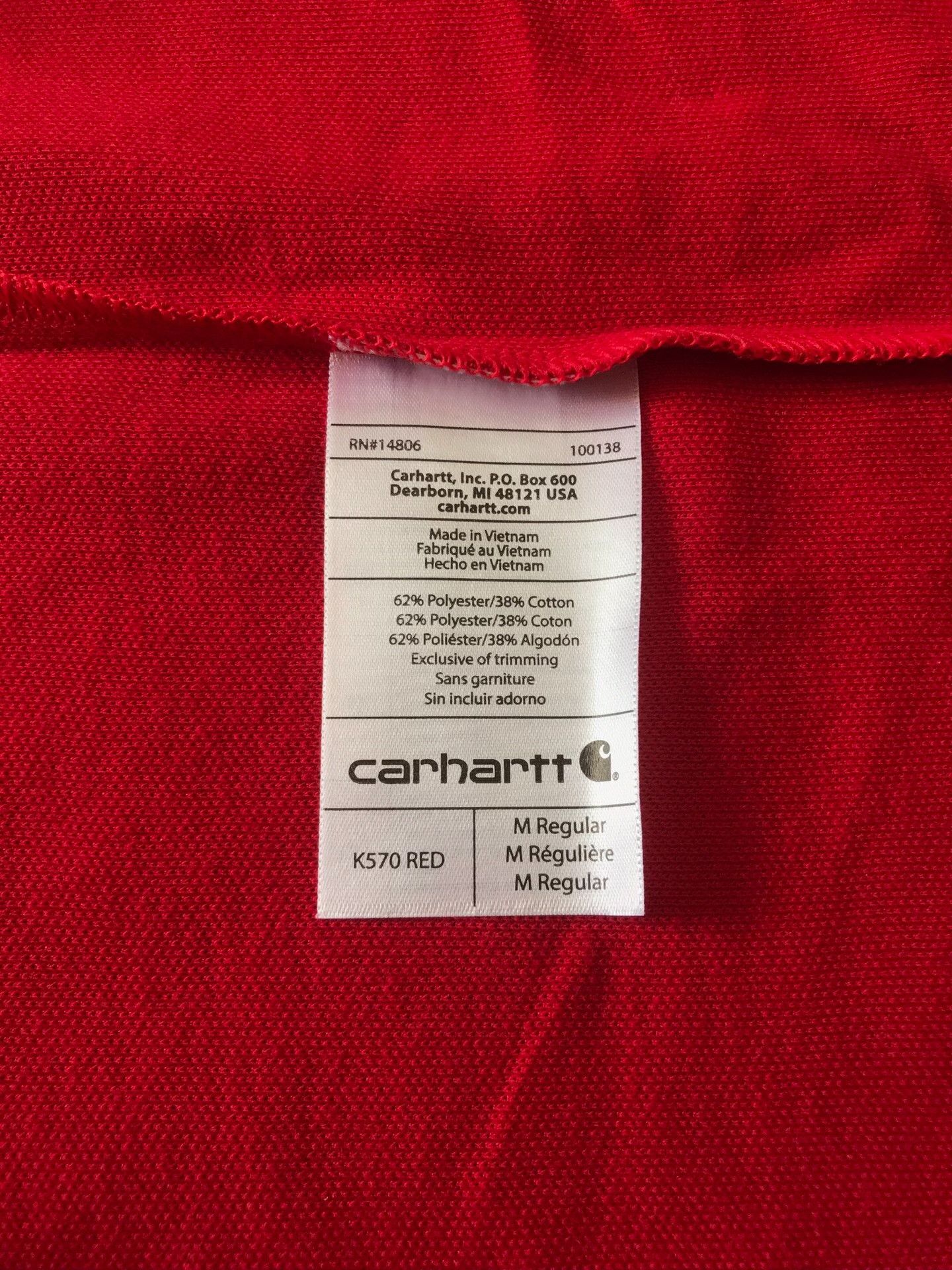 Carhartt Carhartt K570 Short Sleeve Polo Size US M / EU 48-50 / 2 - 8 Thumbnail