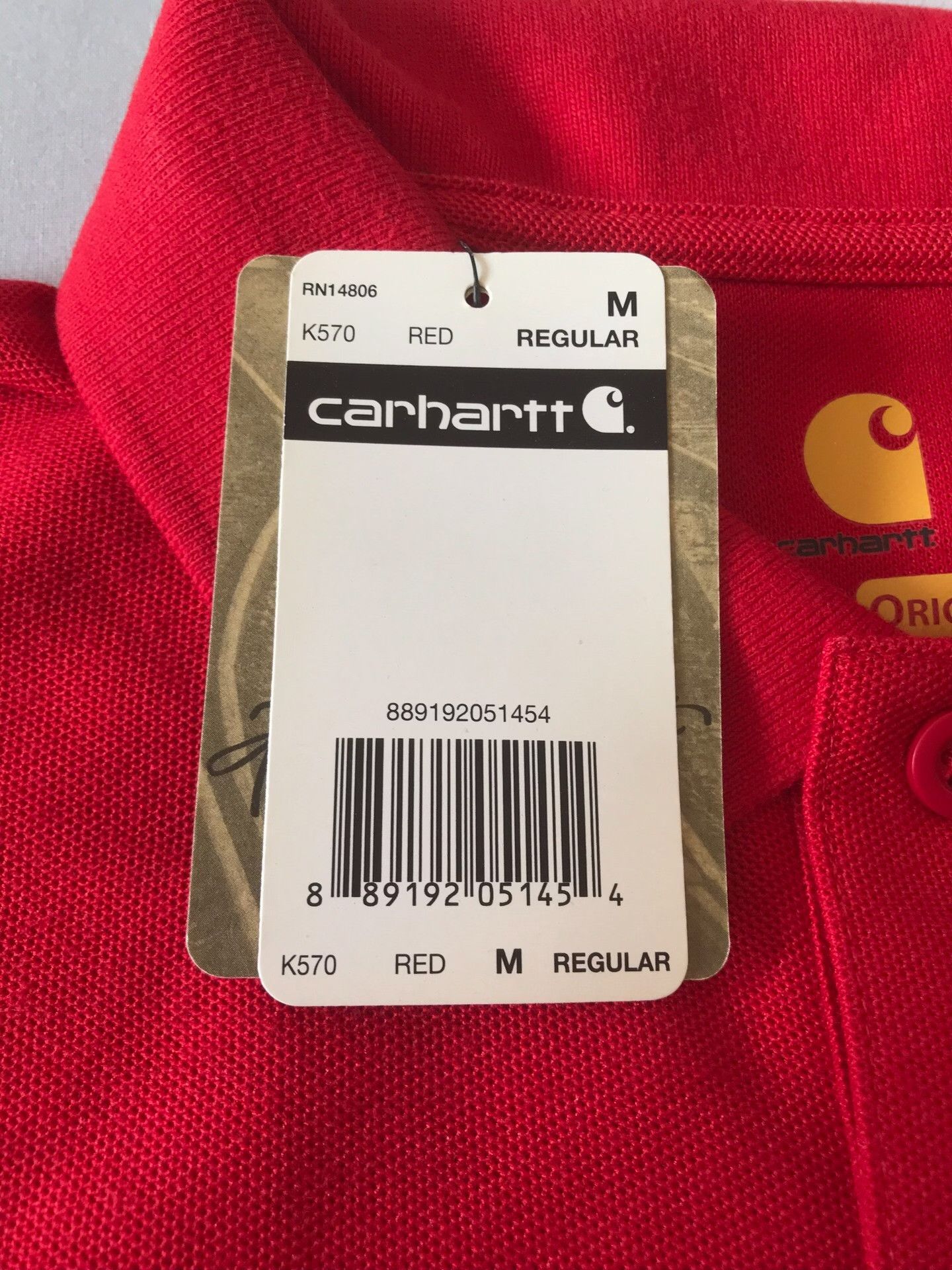 Carhartt Carhartt K570 Short Sleeve Polo Size US M / EU 48-50 / 2 - 7 Thumbnail