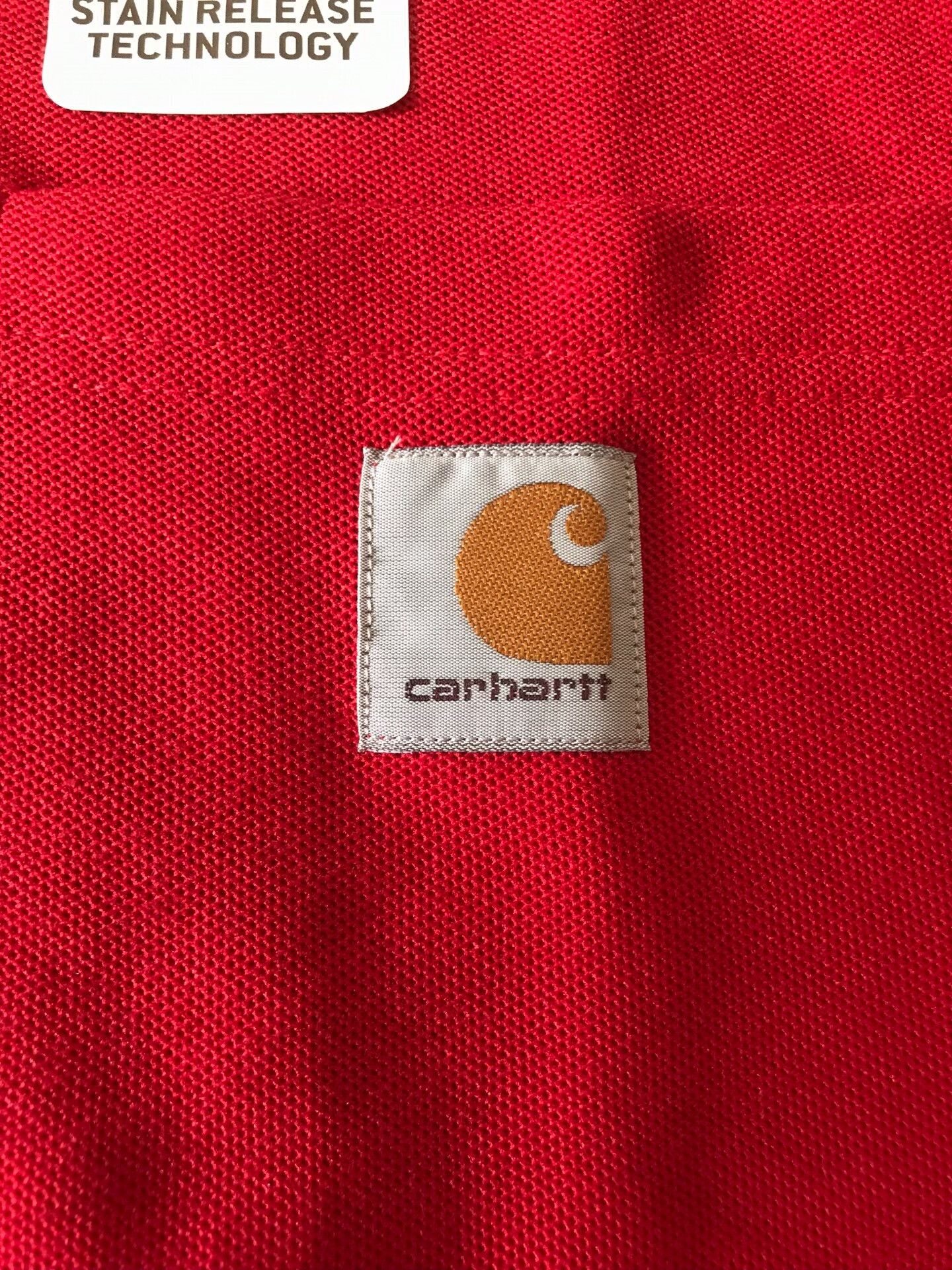 Carhartt Carhartt K570 Red Short Sleeve Polo Size US S / EU 44-46 / 1 - 4 Thumbnail