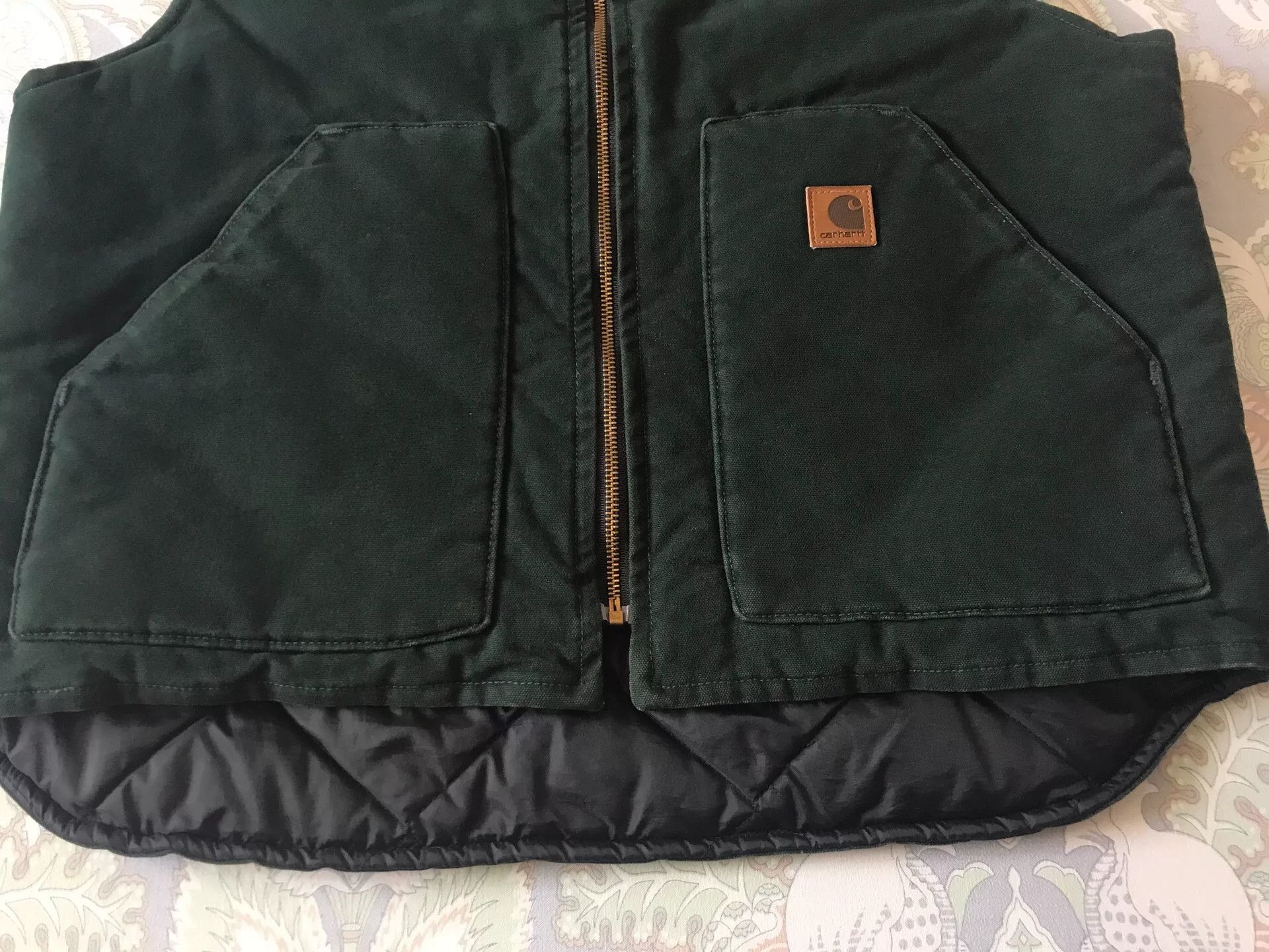 Carhartt Carhartt V02 SPC Spruce Green Vest Size US L / EU 52-54 / 3 - 5 Thumbnail