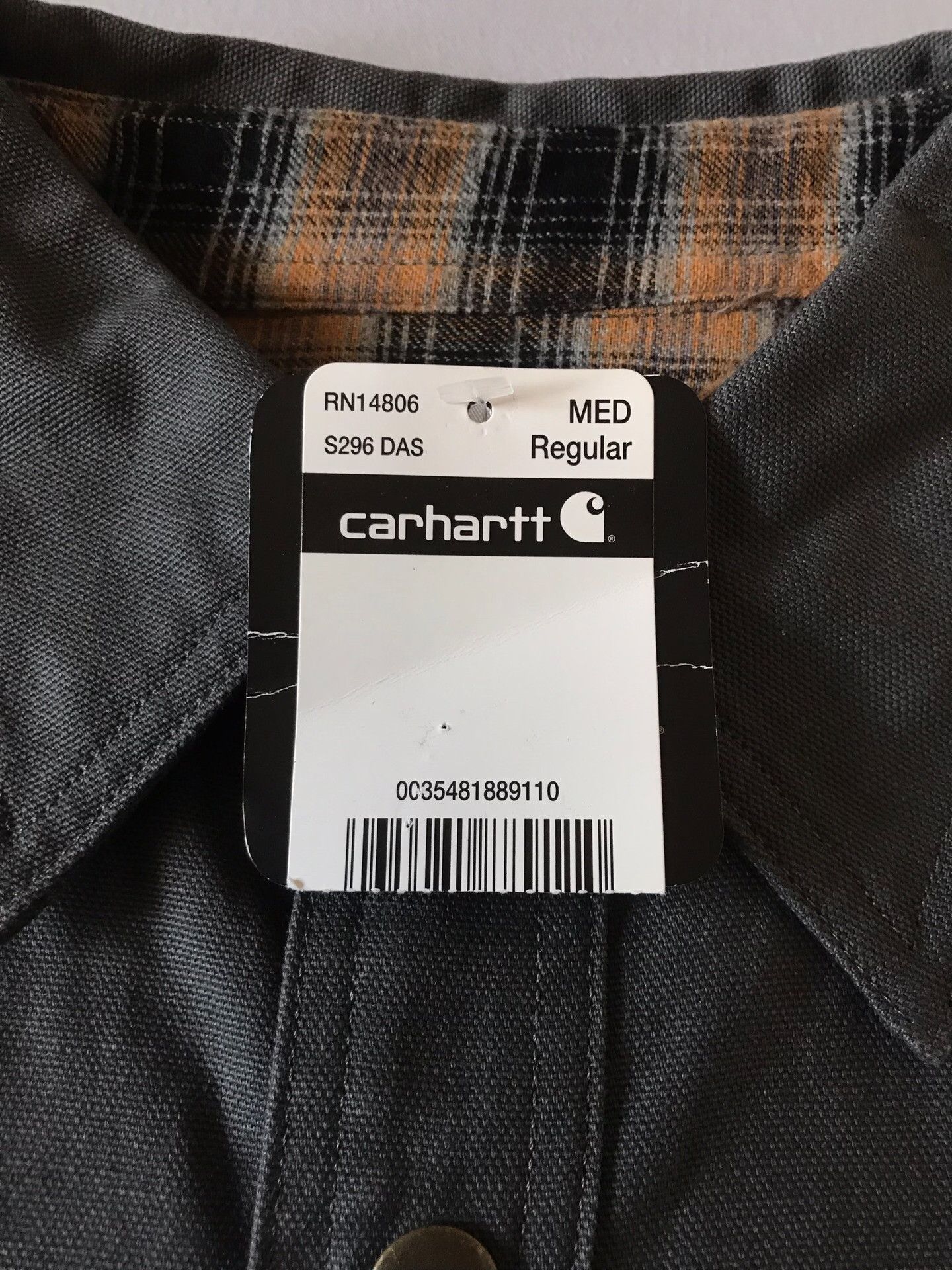 Carhartt Carhartt S296 DAS Canvas Shirt Jacket Size US M / EU 48-50 / 2 - 8 Thumbnail