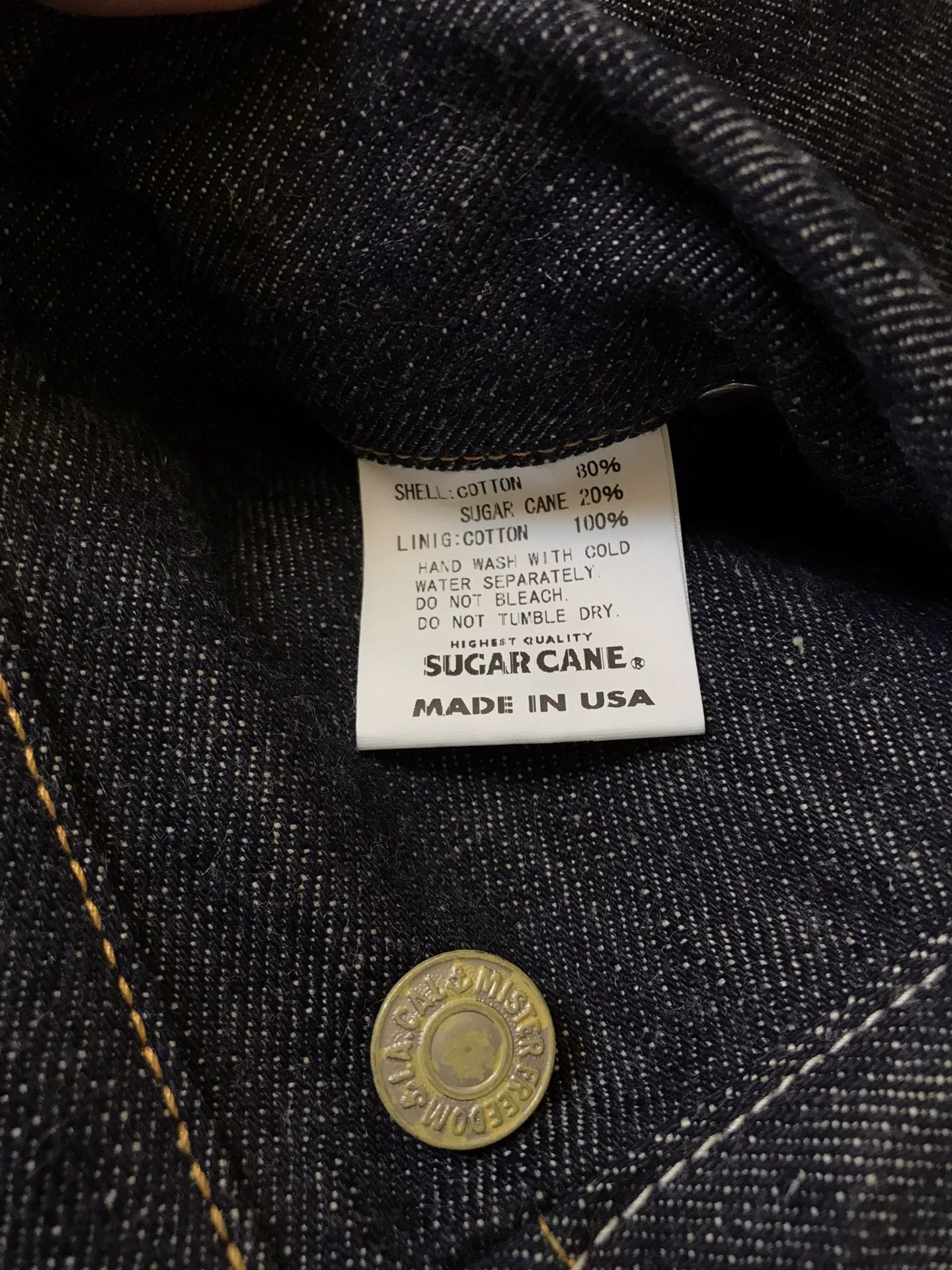 Mister Freedom Mister Freedom Parisian Button Raw Jeans Size US 29 - 9 Thumbnail