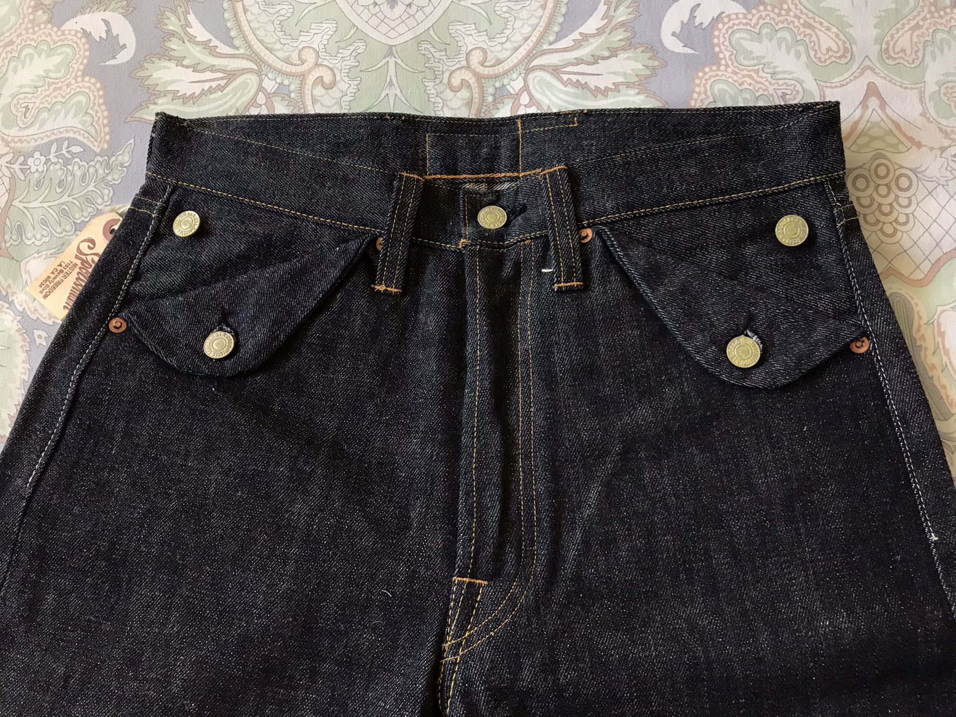 Mister Freedom Mister Freedom Parisian Button Raw Jeans Size US 29 - 4 Thumbnail