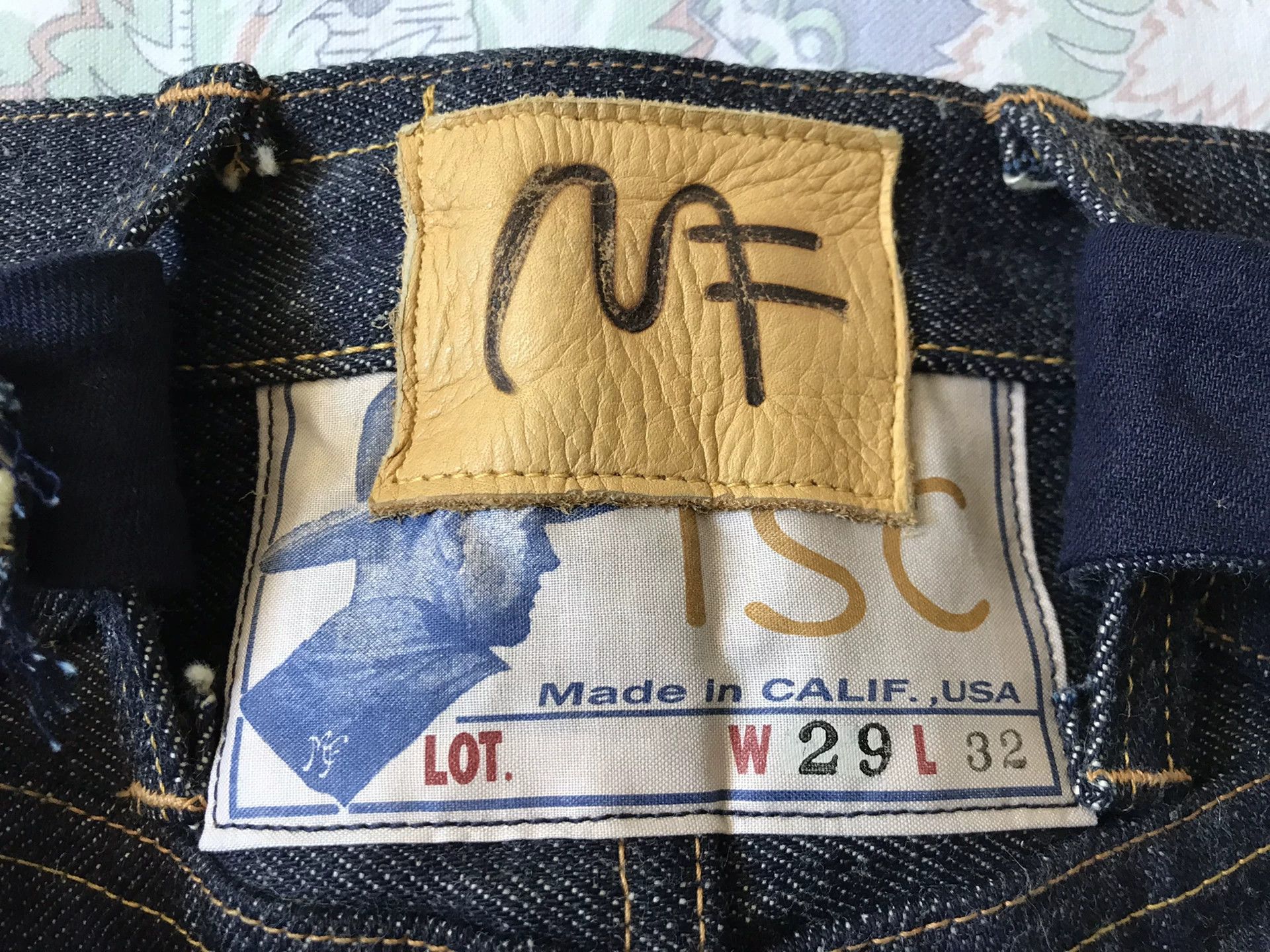 Mister Freedom Mister Freedom Parisian Button Raw Jeans Size US 29 - 7 Thumbnail