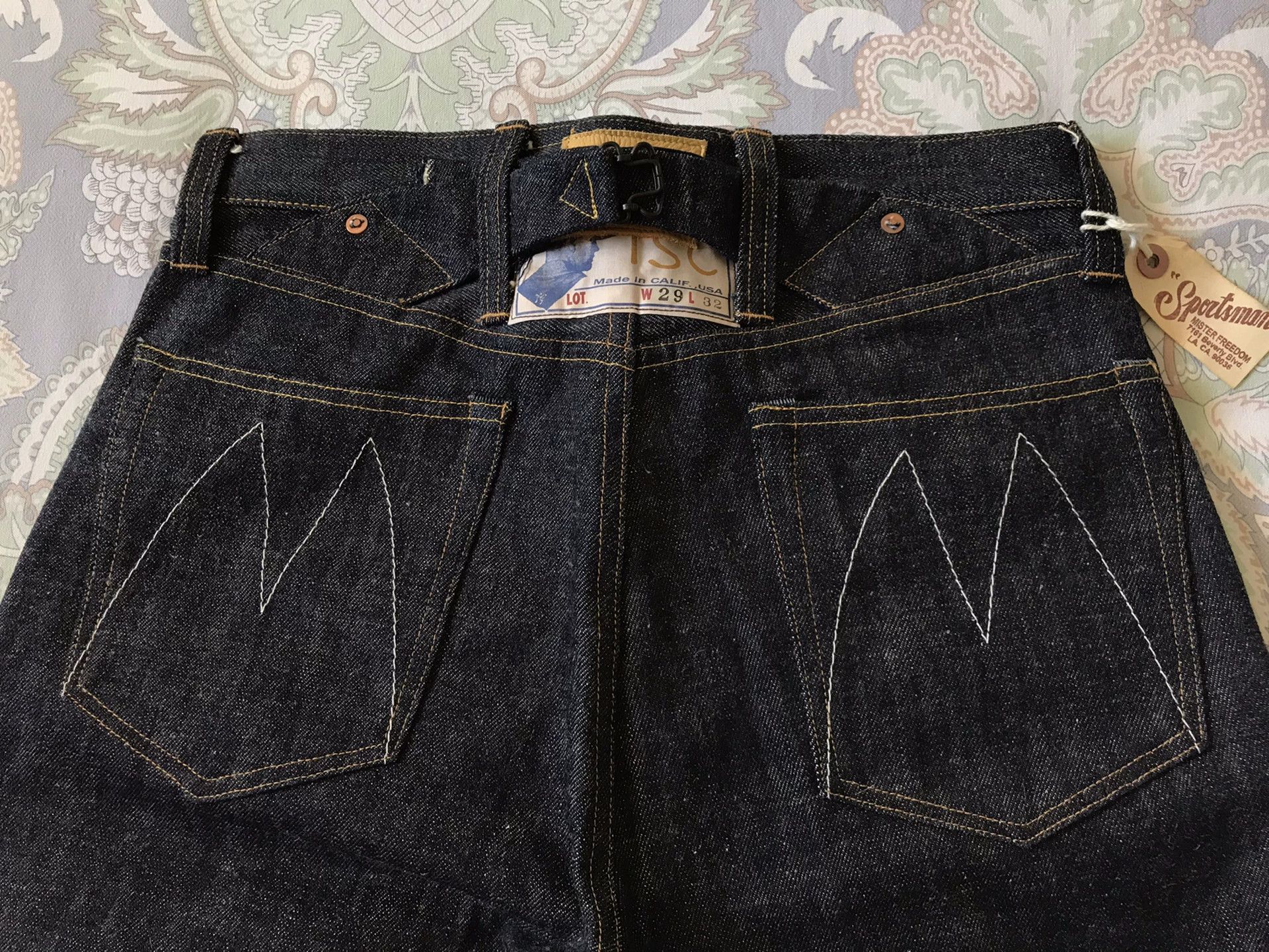 Mister Freedom Mister Freedom Parisian Button Raw Jeans Size US 29 - 5 Thumbnail