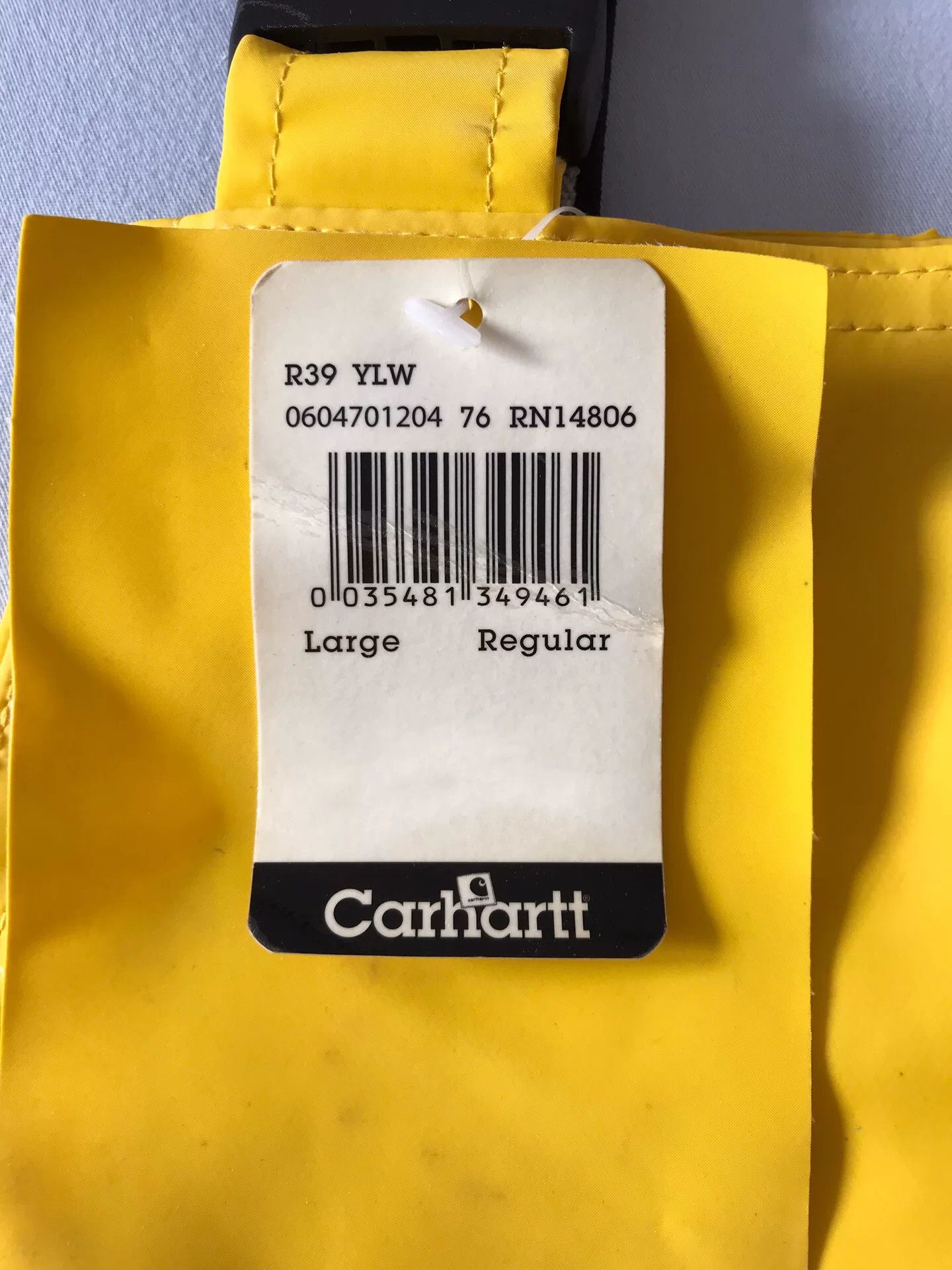 Carhartt Carhartt R39 Rainwear Bib Overalls Size US 40 / EU 56 - 8 Thumbnail