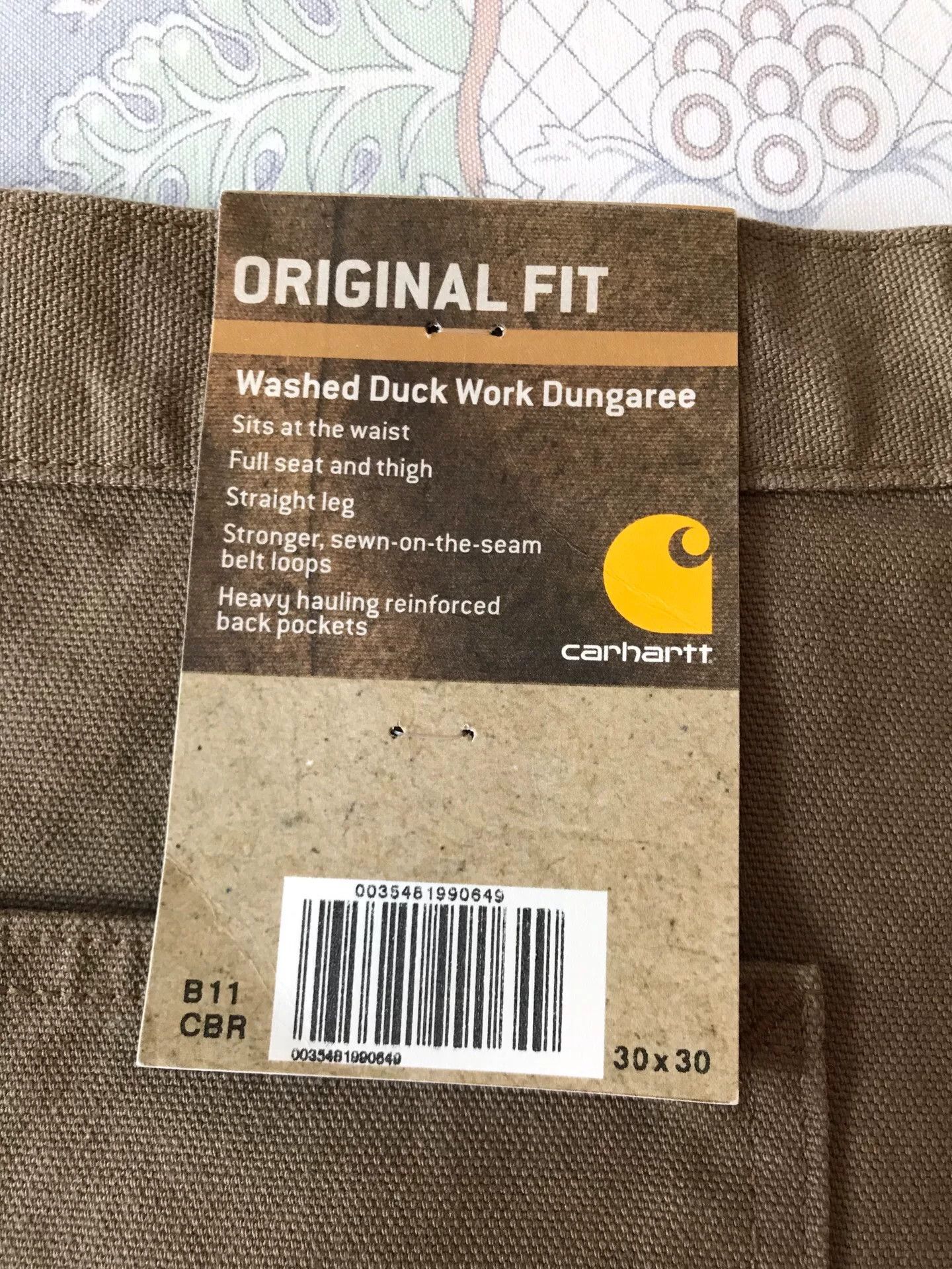 Carhartt Carhartt B11 CBR Canvas Cargo Pants Size US 30 / EU 46 - 8 Thumbnail