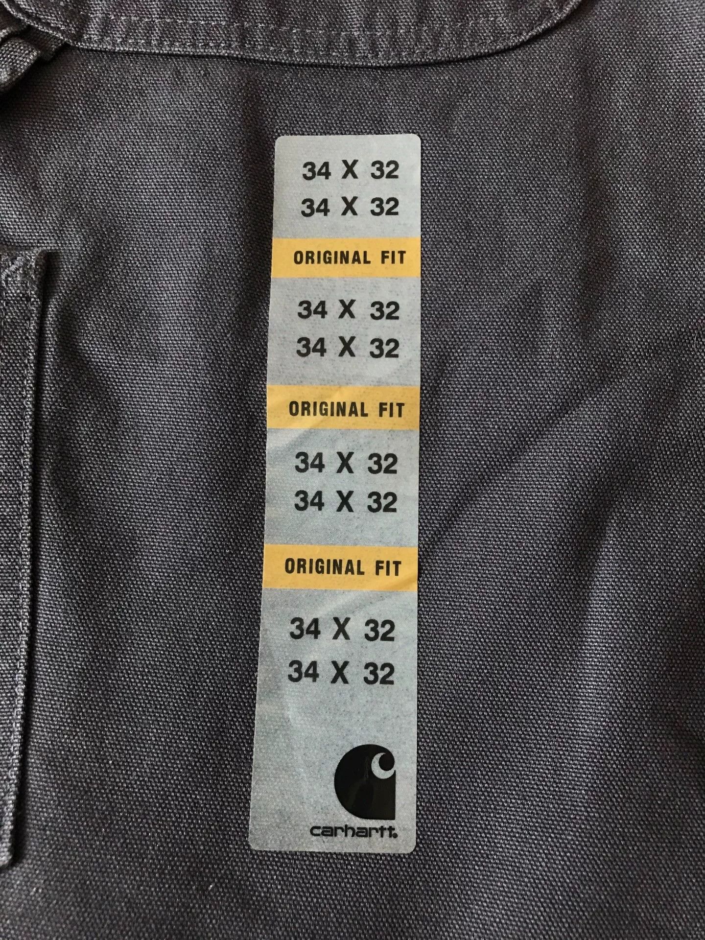 Carhartt Carhartt B11 PTB W34L32 Work Pants Size US 34 / EU 50 - 7 Thumbnail