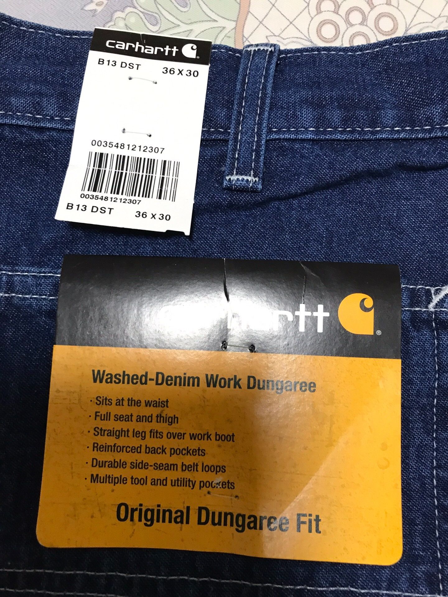 Carhartt Carhartt B13 DST W36L30 Jeans Size US 36 / EU 52 - 8 Thumbnail
