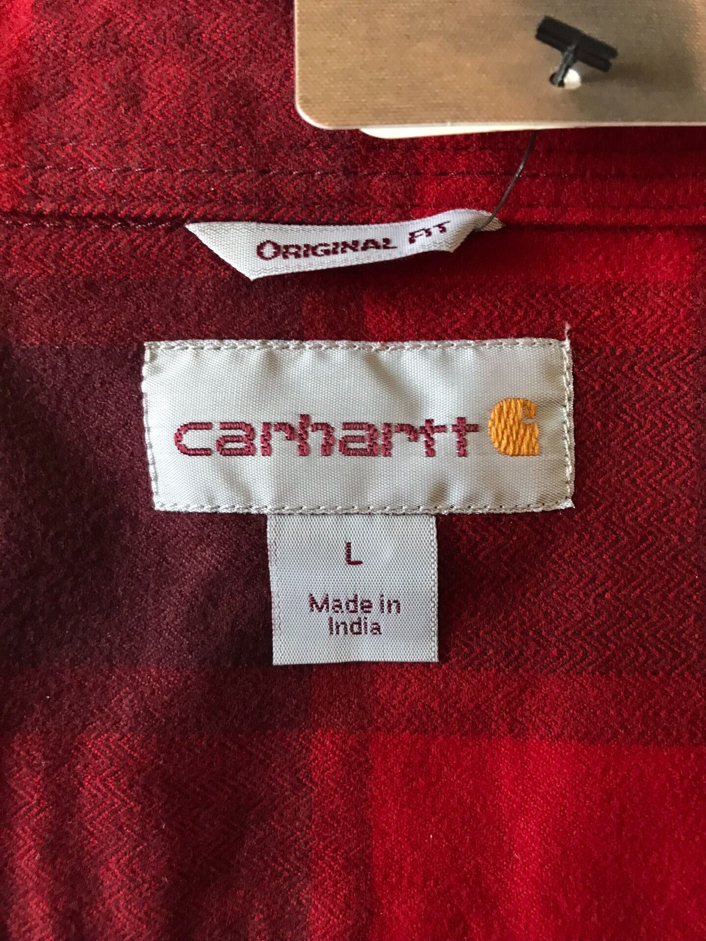Carhartt Carhartt 103822 Heavy Flannel Work Shirt Size US L / EU 52-54 / 3 - 7 Thumbnail