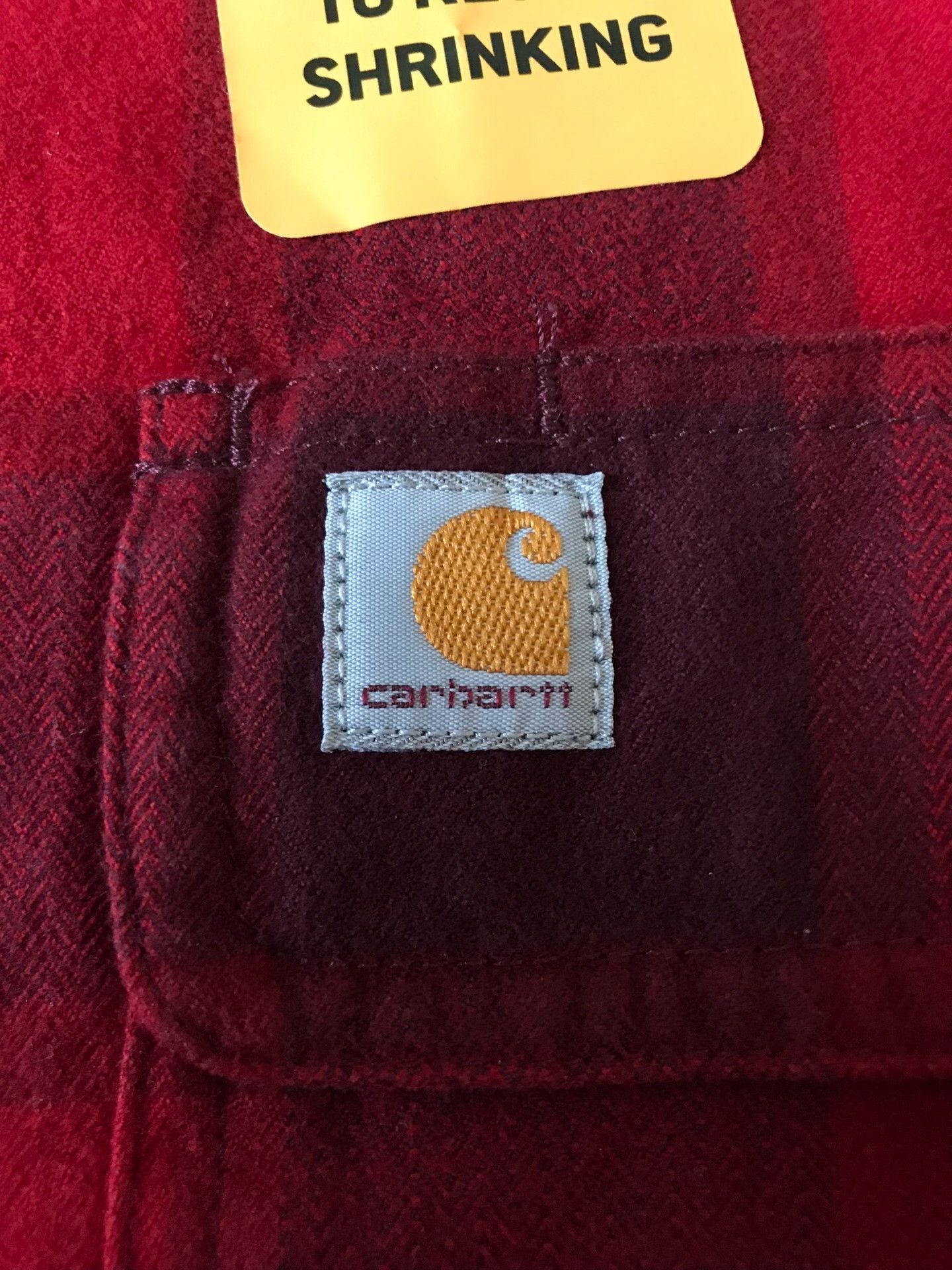 Carhartt Carhartt 103822 Heavy Flannel Work Shirt Size US L / EU 52-54 / 3 - 5 Thumbnail