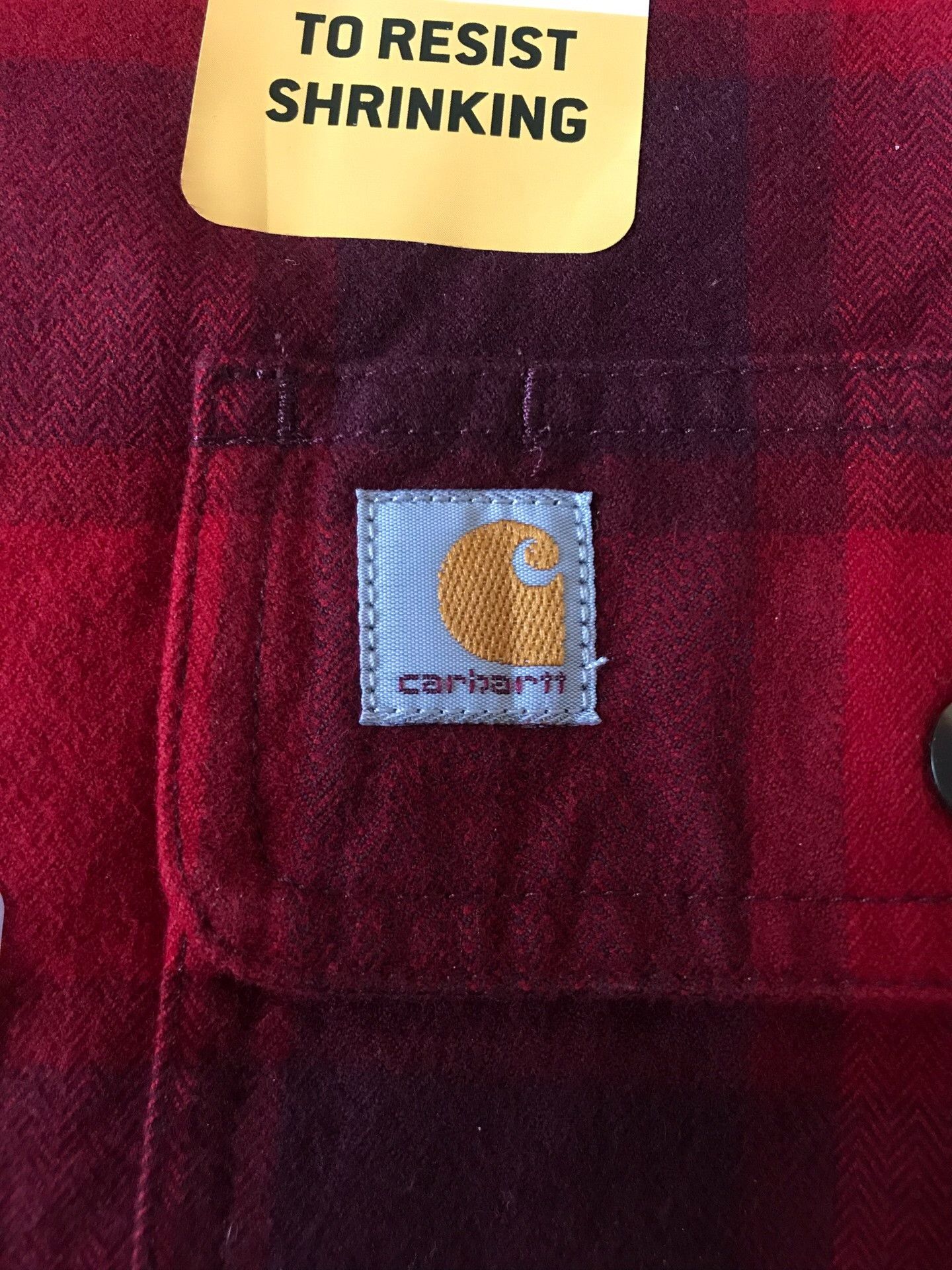 Carhartt Carhartt 103822 Flannel Work Shirt Size US M / EU 48-50 / 2 - 5 Thumbnail