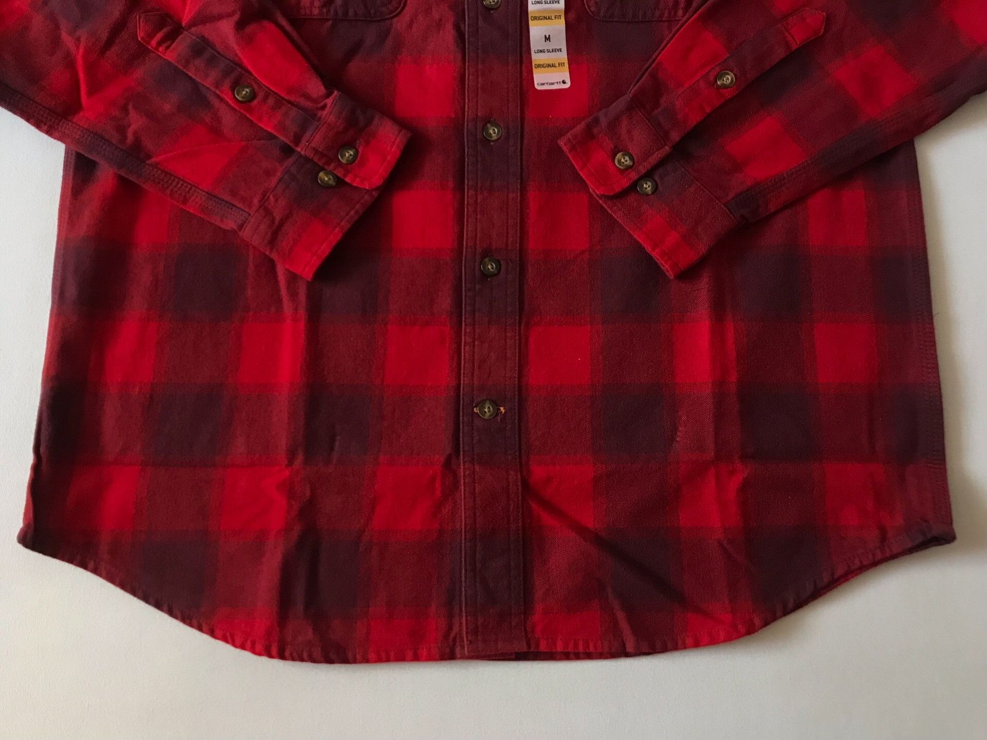 Carhartt Carhartt 103822 Flannel Work Shirt Size US M / EU 48-50 / 2 - 4 Thumbnail
