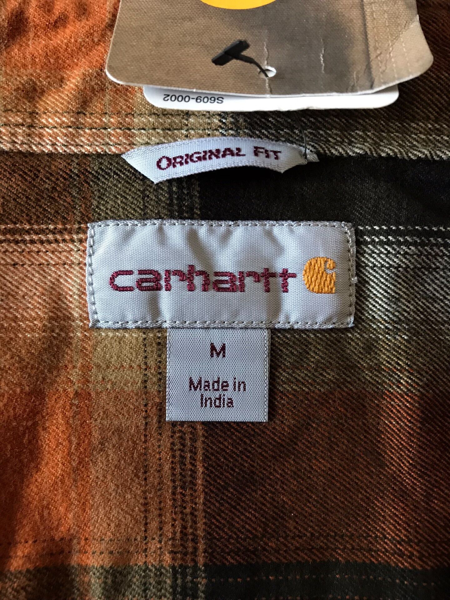 Carhartt Carhartt 103822 004 Flannel Work Shirt Size US M / EU 48-50 / 2 - 7 Thumbnail