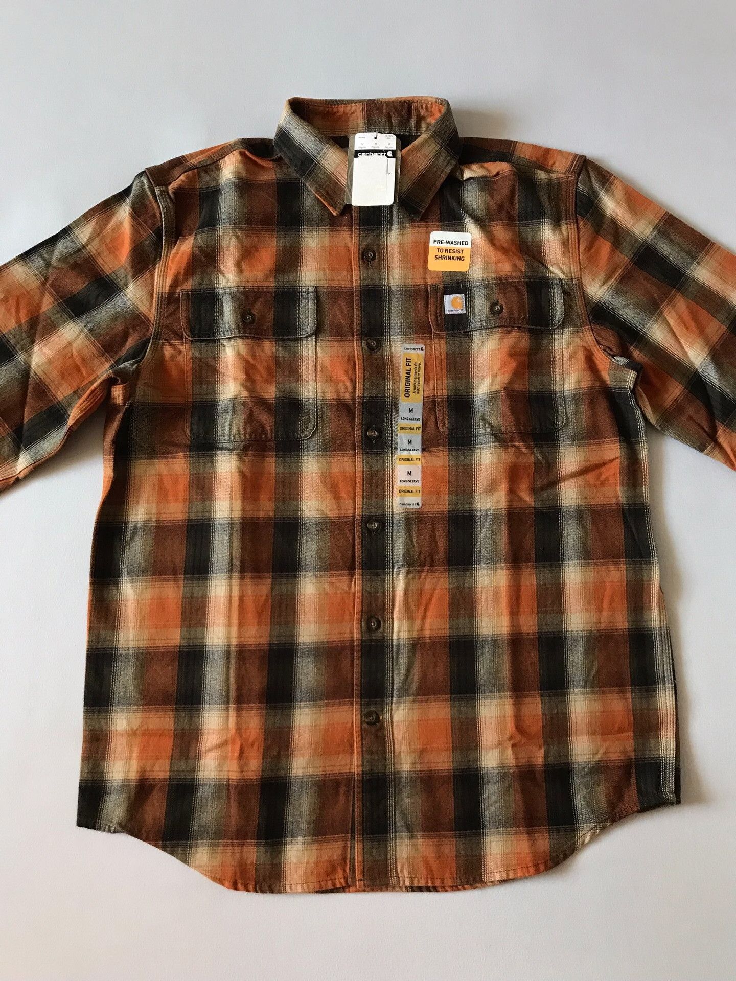 Carhartt Carhartt 103822 004 Flannel Work Shirt Size US M / EU 48-50 / 2 - 3 Thumbnail