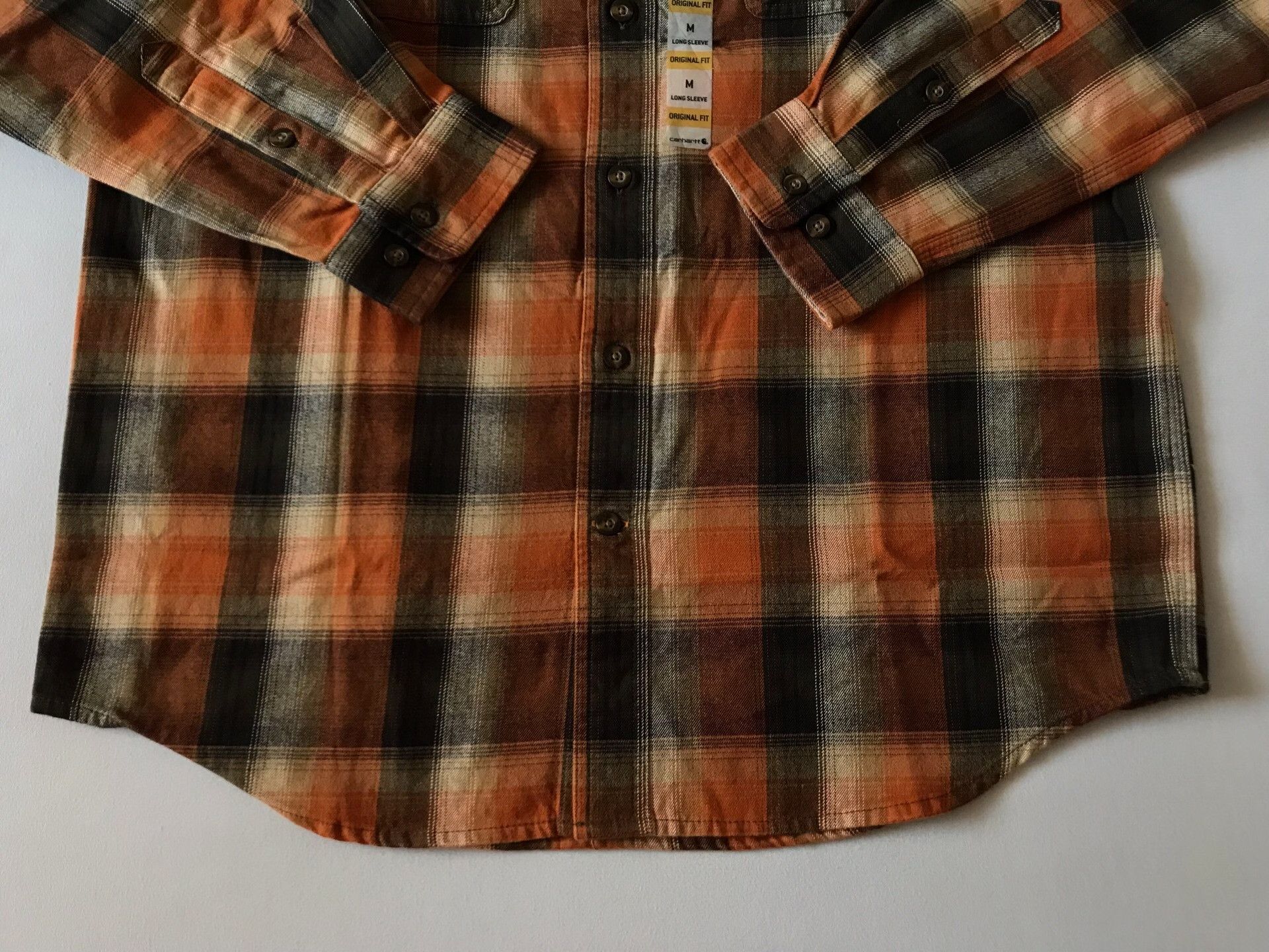 Carhartt Carhartt 103822 004 Flannel Work Shirt Size US M / EU 48-50 / 2 - 4 Thumbnail
