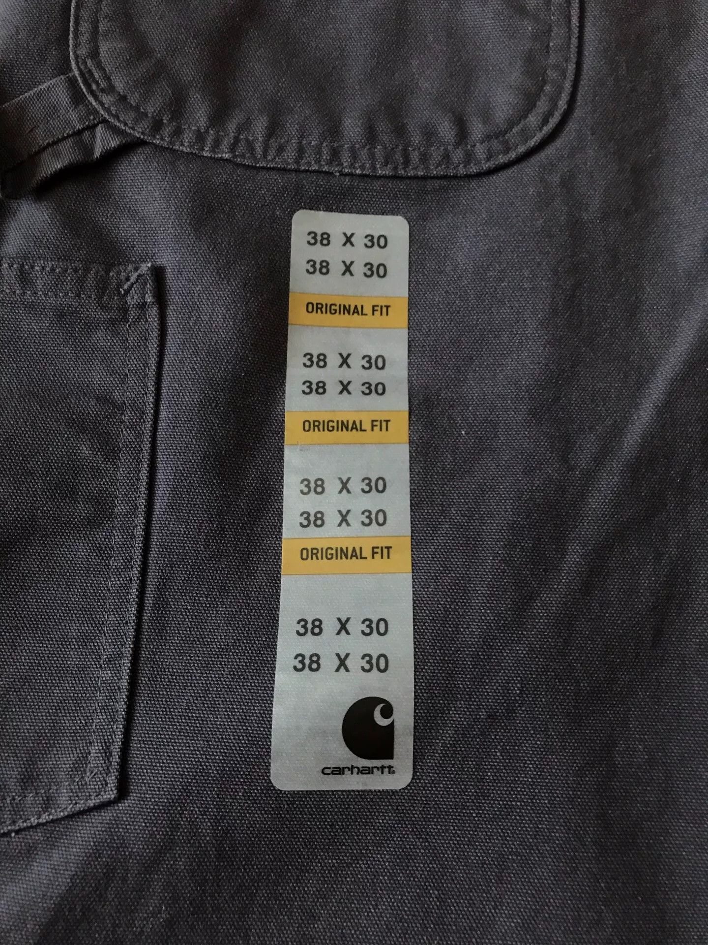 Carhartt Carhartt B11 PTB Washed Canvas Work Pants Size US 38 / EU 54 - 8 Thumbnail