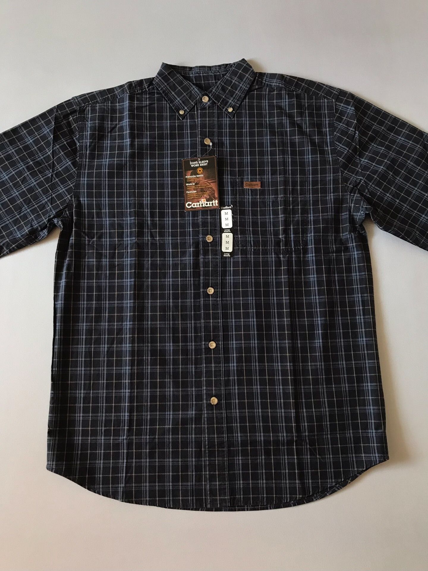Carhartt Carhartt S130 BLB Check Work Shirt Size US M / EU 48-50 / 2 - 3 Thumbnail
