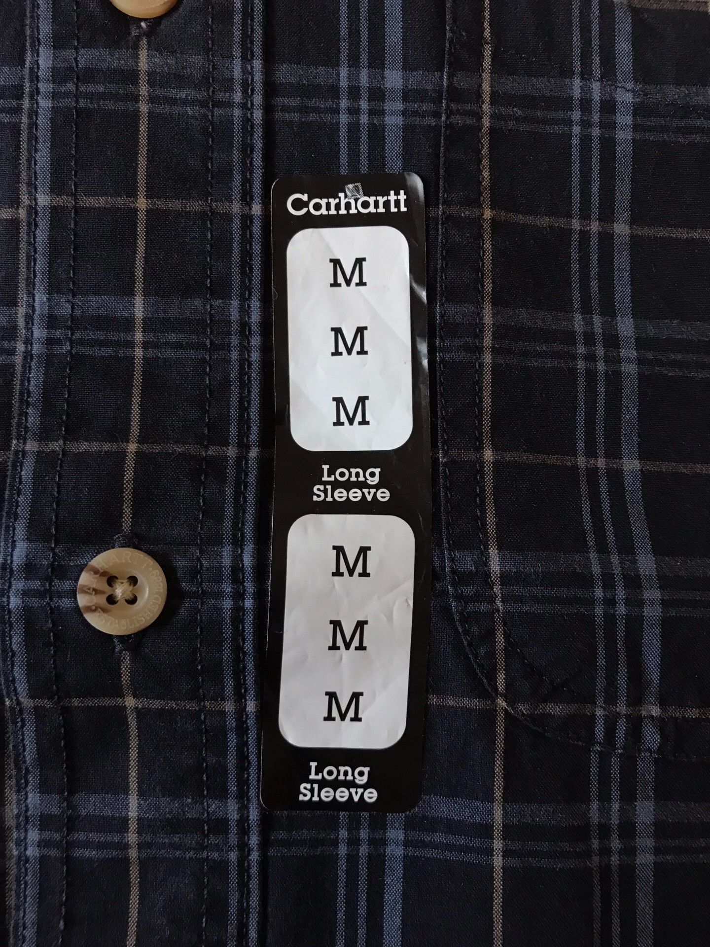 Carhartt Carhartt S130 BLB Check Work Shirt Size US M / EU 48-50 / 2 - 6 Thumbnail