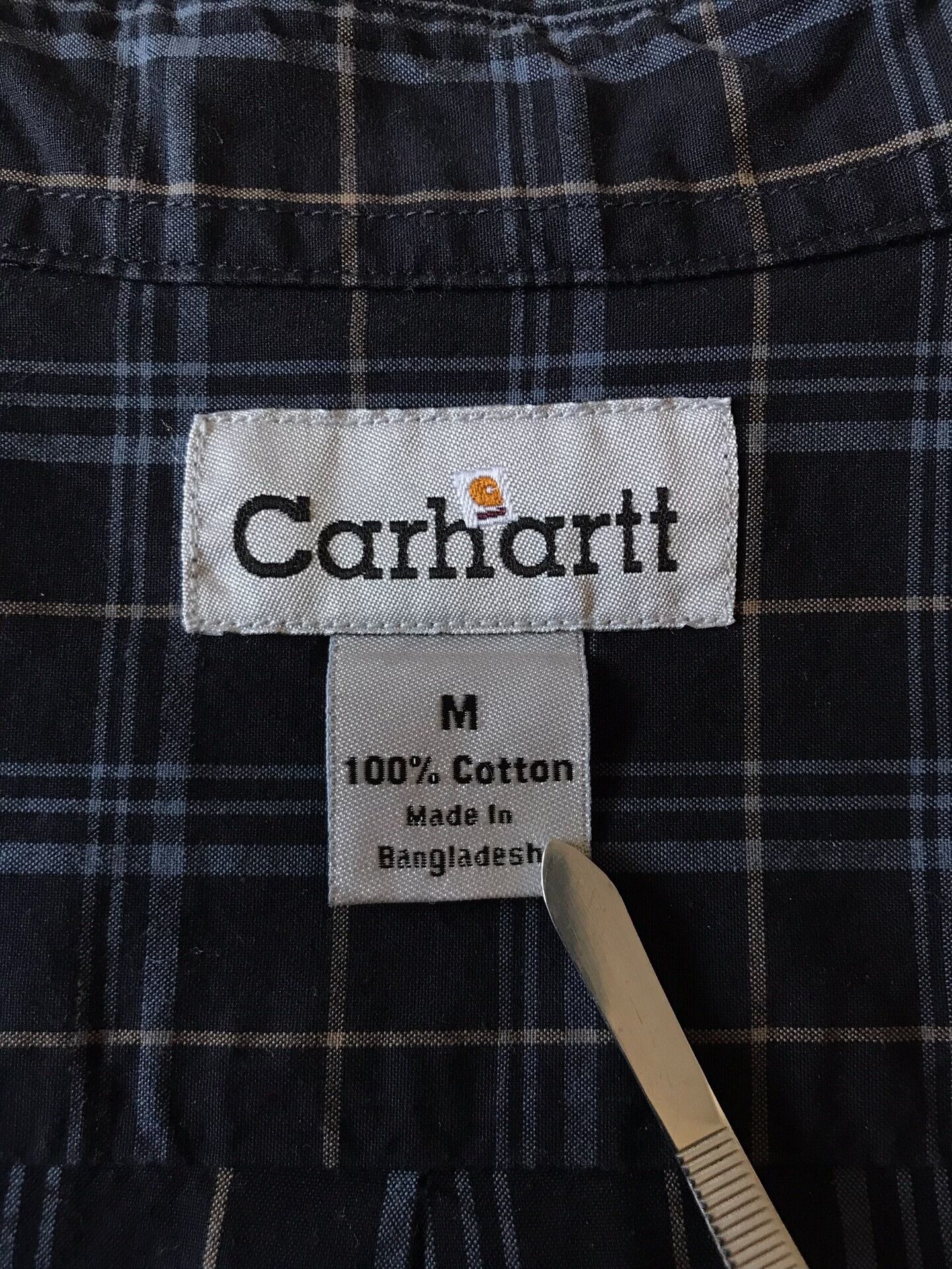 Carhartt Carhartt S130 BLB Check Work Shirt Size US M / EU 48-50 / 2 - 7 Thumbnail