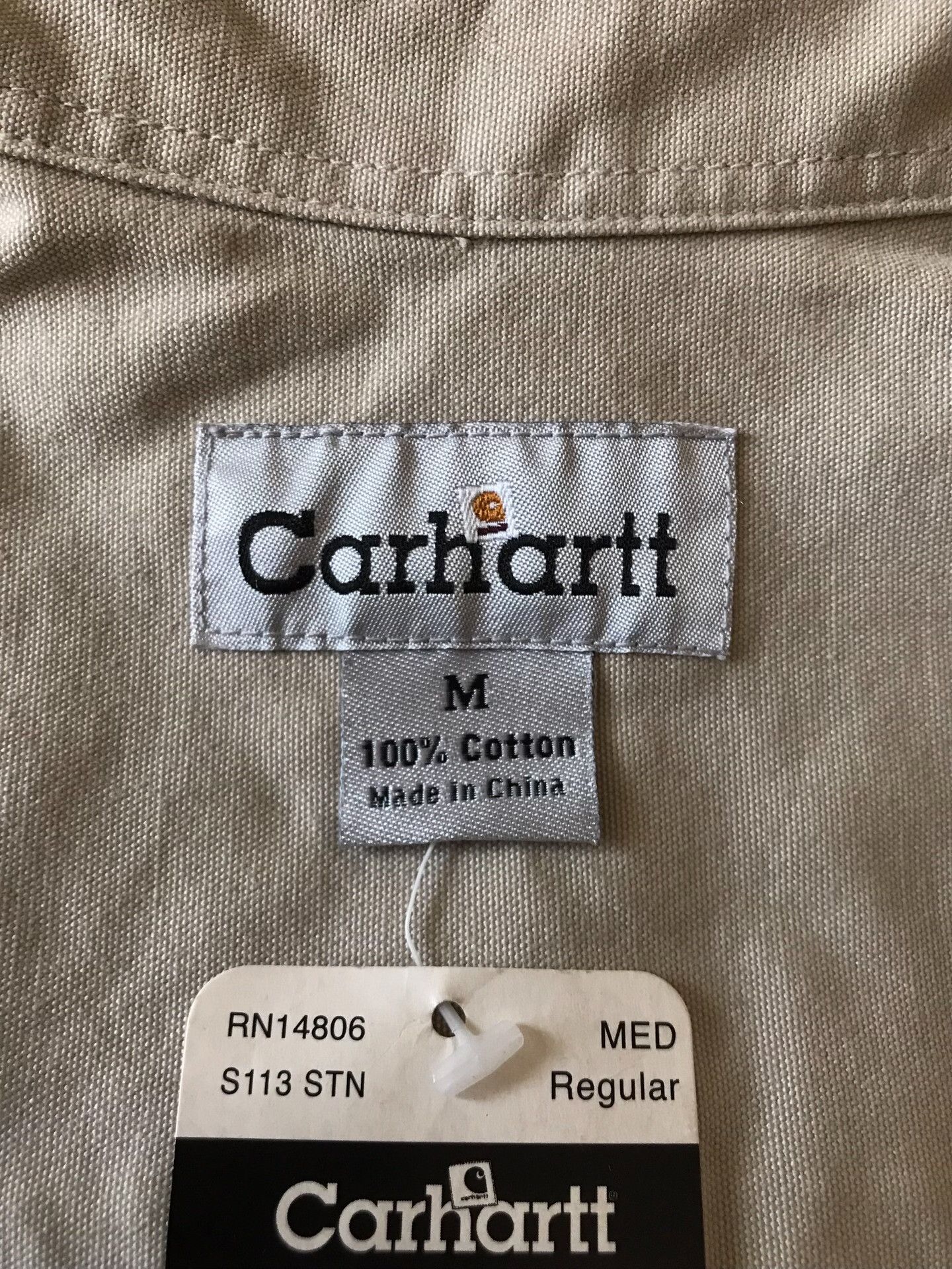 Carhartt Carhartt S113 STN Work Shirt Size US M / EU 48-50 / 2 - 7 Thumbnail