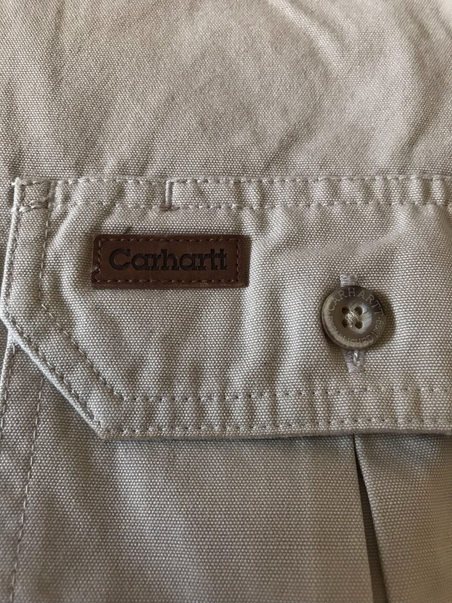 Carhartt Carhartt S113 STN Work Shirt Size US M / EU 48-50 / 2 - 5 Thumbnail