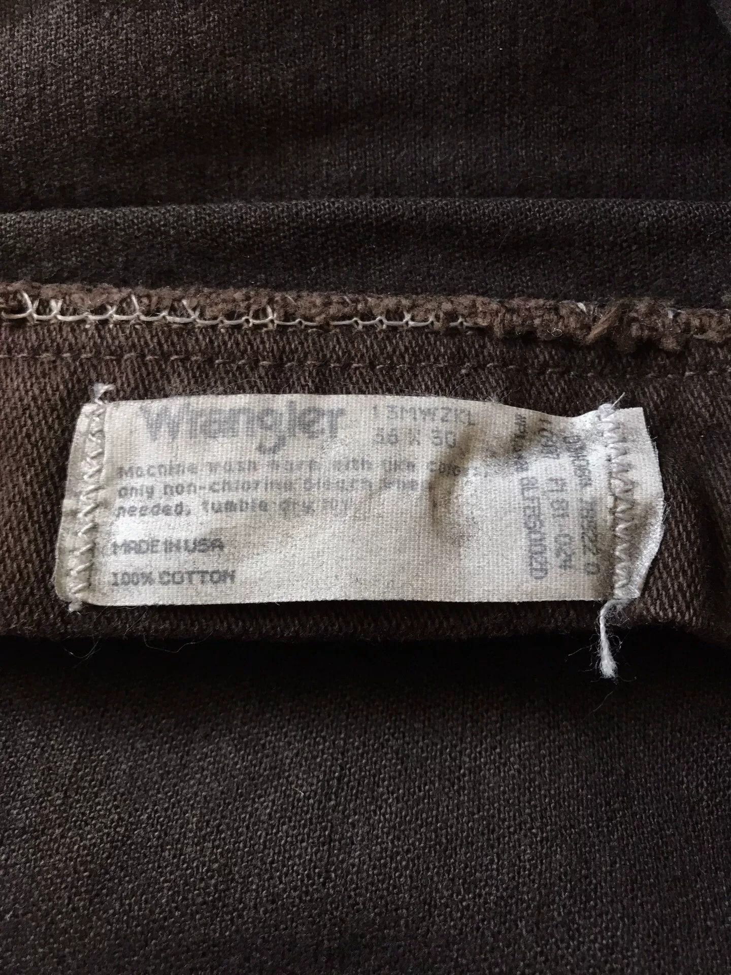 Wrangler 90s Wrangler 13MWZ Brown Jeans Size US 36 / EU 52 - 9 Thumbnail