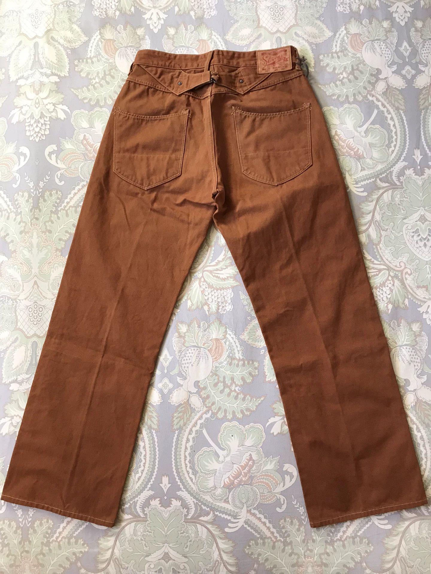 Stevenson Overall Co. Stevenson Overall 380 Brick Red Canvas Pants Size US 29 - 5 Thumbnail