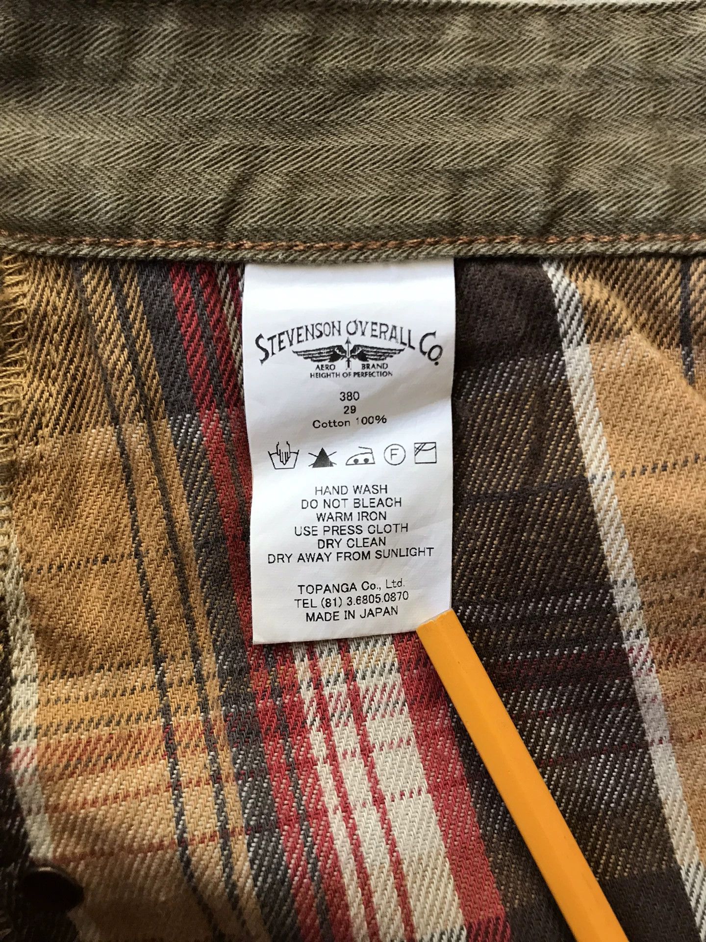 Stevenson Overall Co. Stevenson Overall 380 Brick Red Canvas Pants Size US 29 - 9 Thumbnail