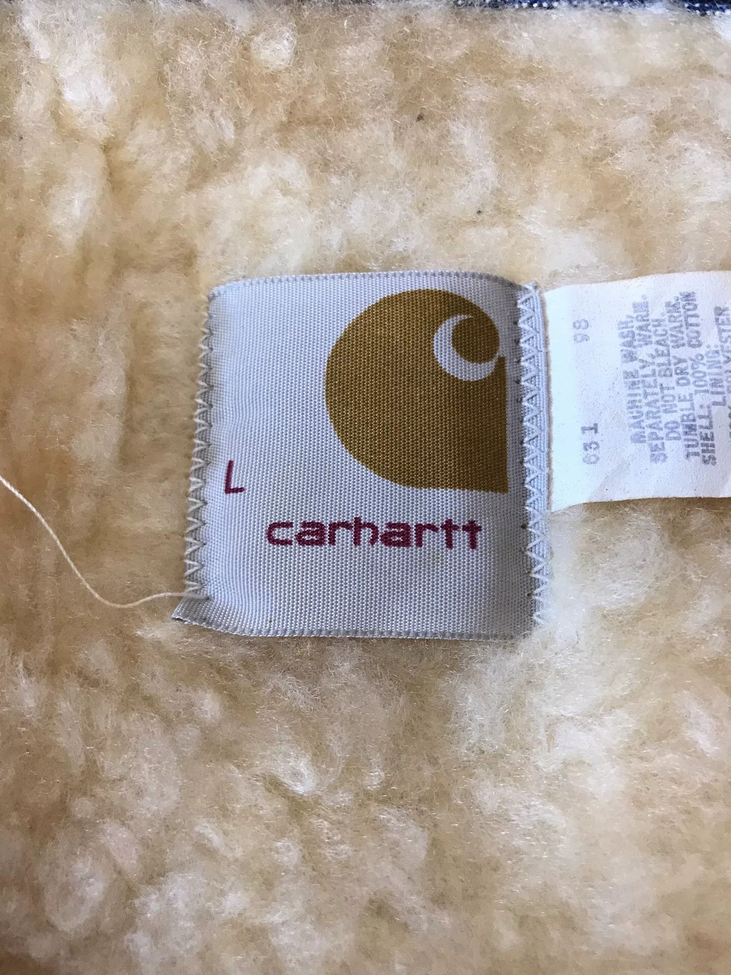 Carhartt 80s Carhartt 8SV Denim Vest Size US L / EU 52-54 / 3 - 7 Thumbnail
