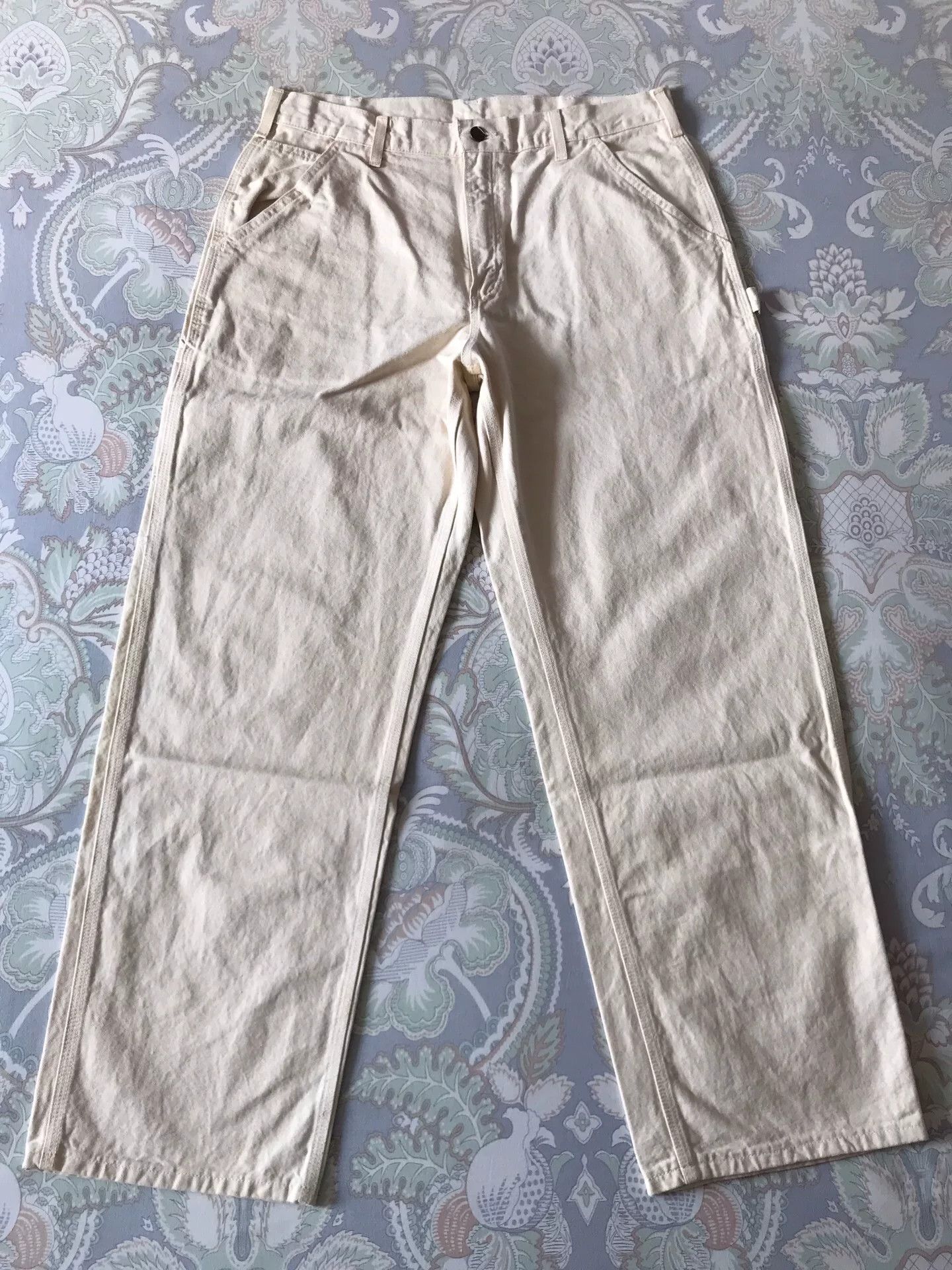 Carhartt Carhartt B148 NAT W34L30 Work Pants Size US 34 / EU 50 - 2 Thumbnail