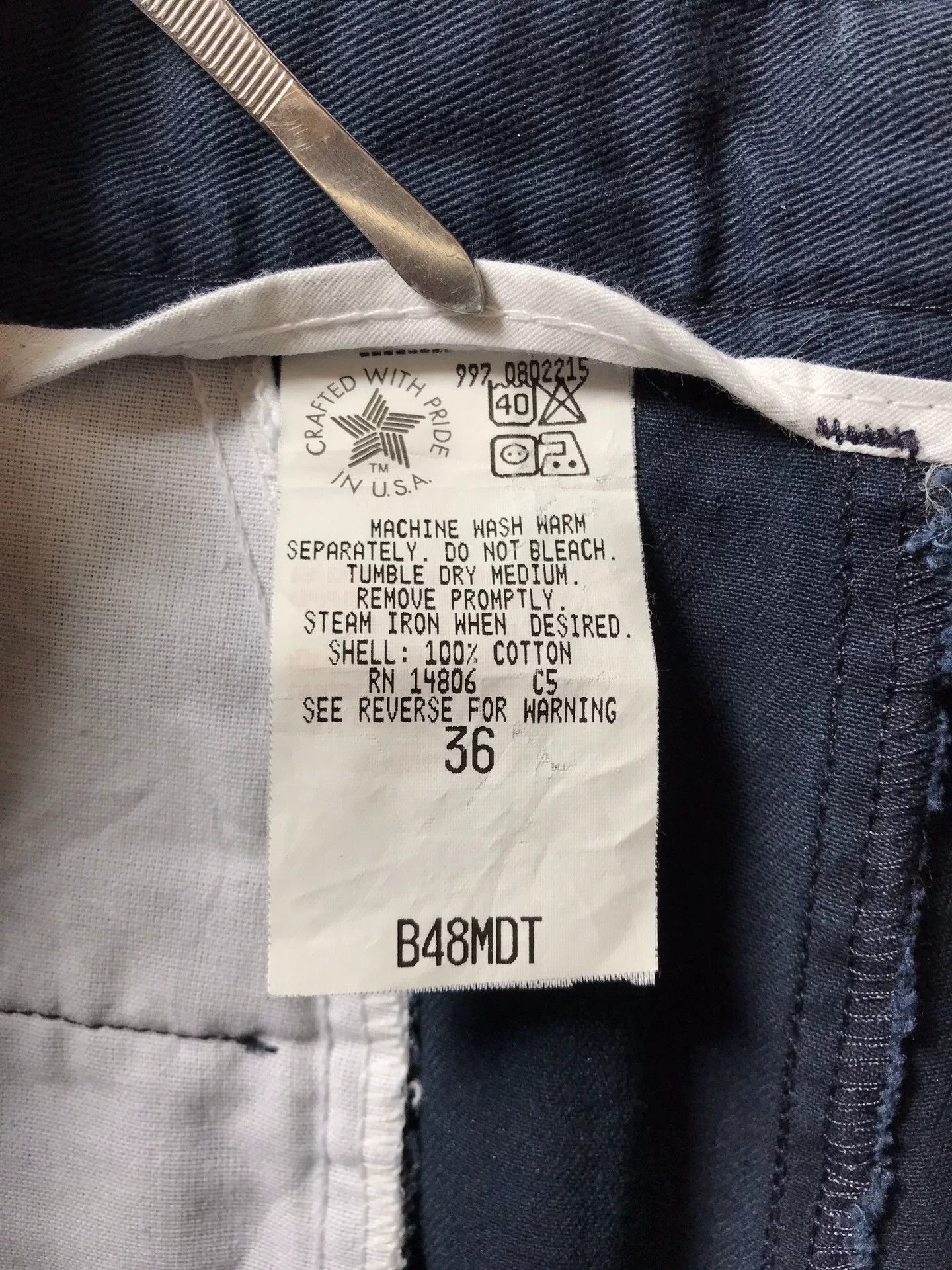 Carhartt 90s Carhartt B48 MDT Work Shorts Size US 36 / EU 52 - 9 Thumbnail
