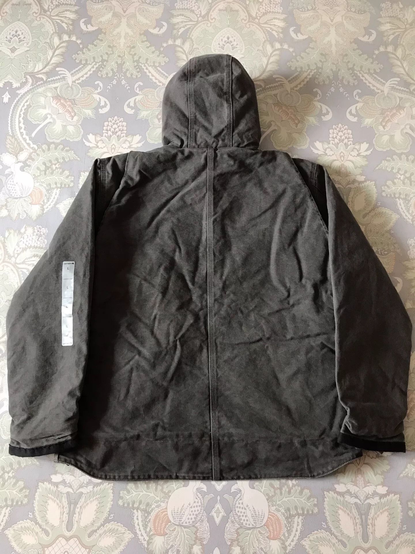 Carhartt Carhartt 102285 Washed Canvas Hooded Jacket Size US L / EU 52-54 / 3 - 2 Thumbnail