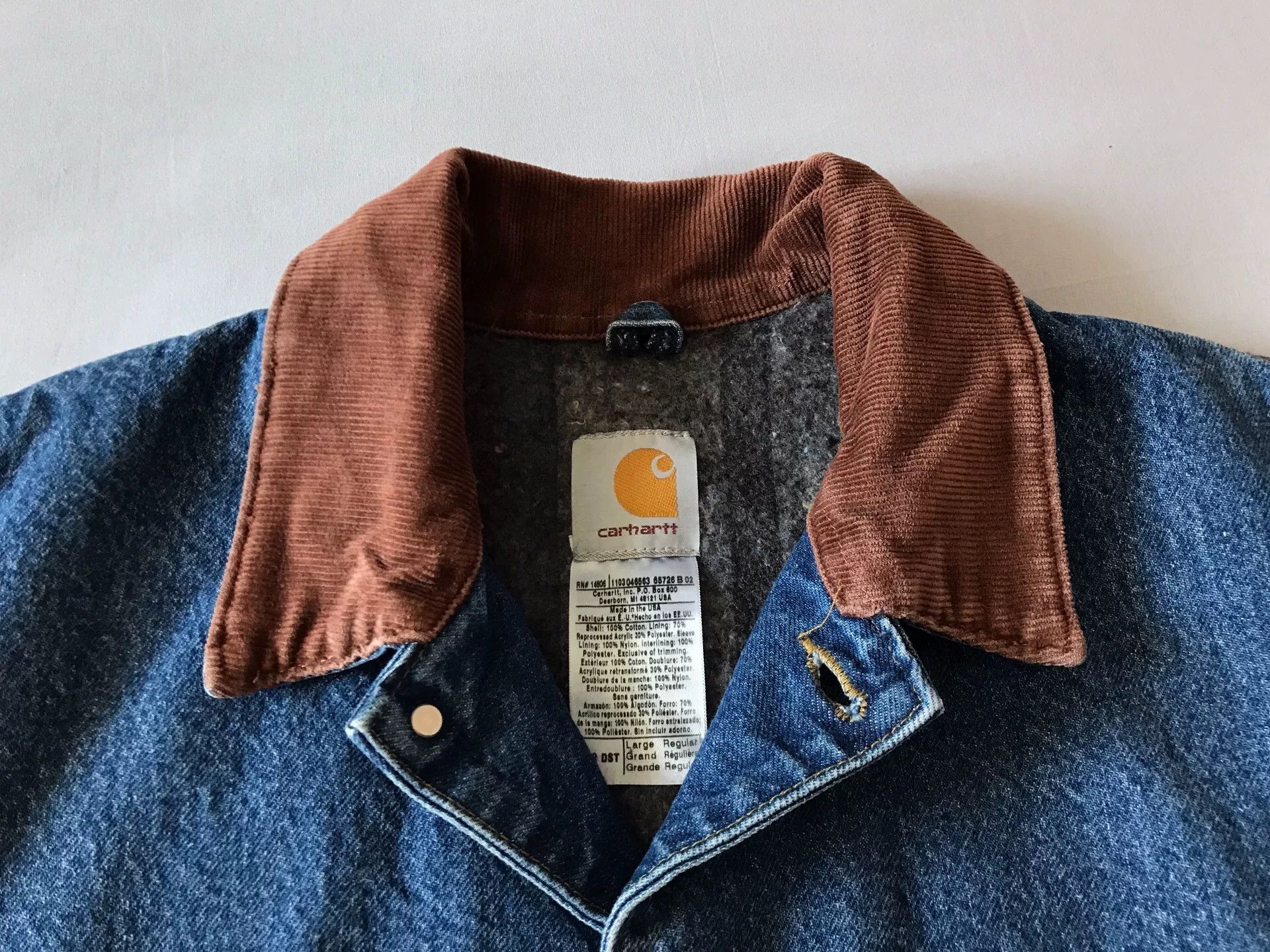 Carhartt Carhartt C59 DST Vintage Michigan Chore Coat Size US L / EU 52-54 / 3 - 8 Thumbnail