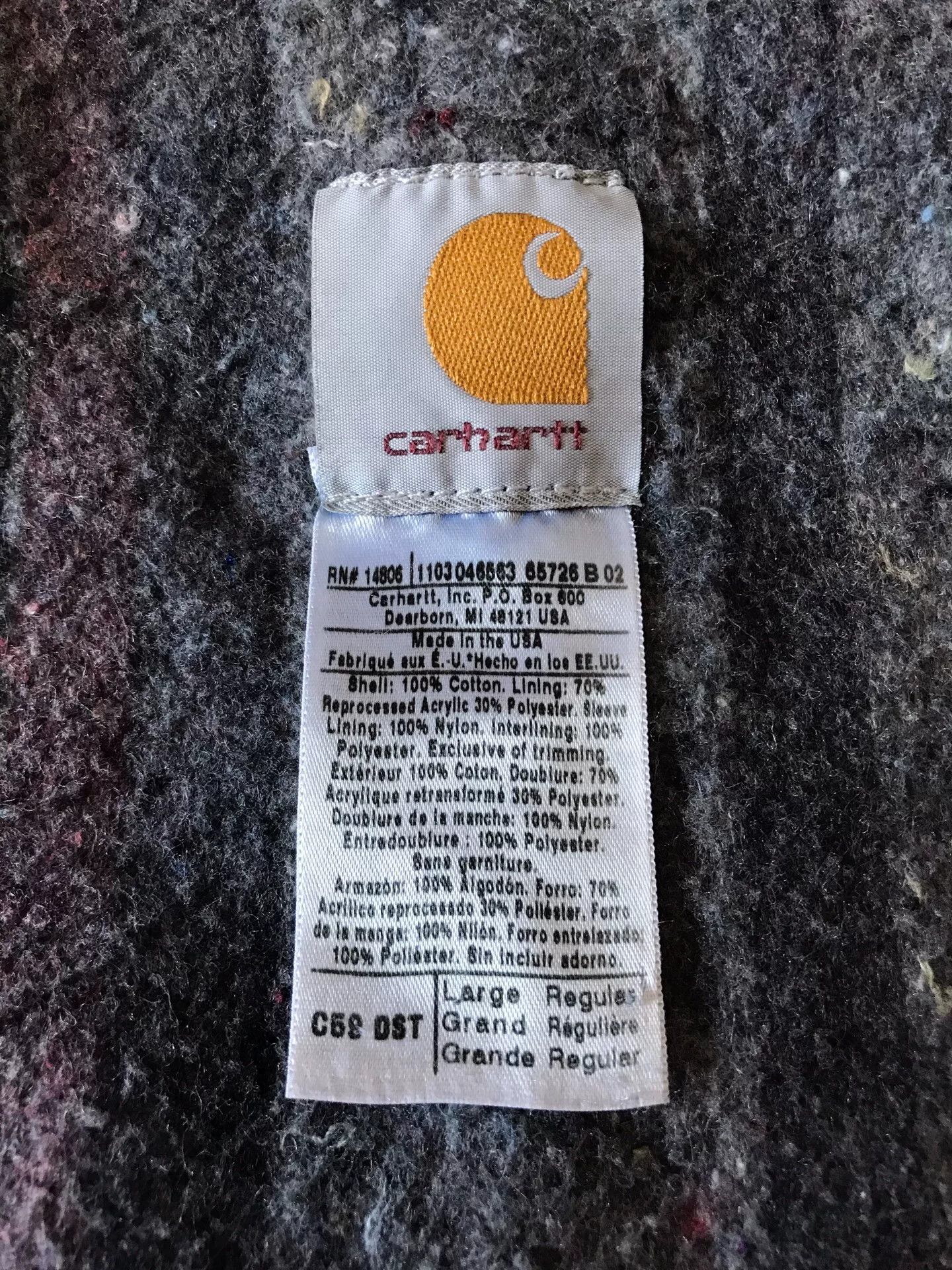 Carhartt Carhartt C59 DST Vintage Michigan Chore Coat Size US L / EU 52-54 / 3 - 9 Thumbnail