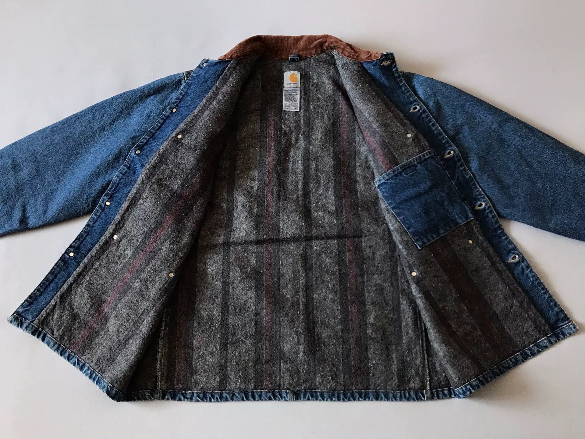 Carhartt Carhartt C59 DST Vintage Michigan Chore Coat Size US L / EU 52-54 / 3 - 3 Thumbnail