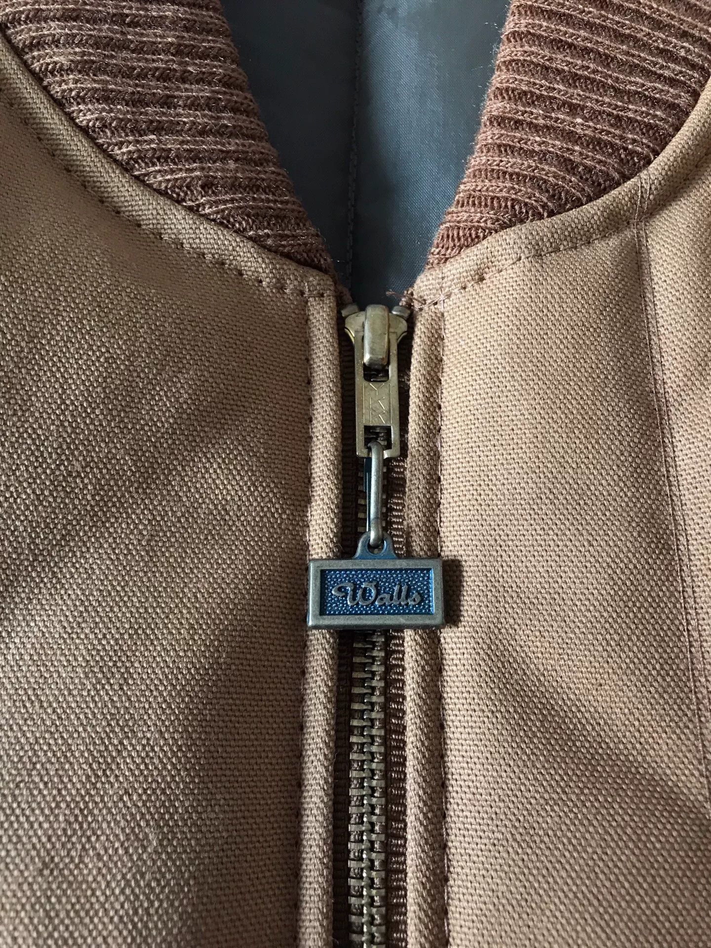 Walls 90s Walls 8390 Brown Canvas Work Vest Size US L / EU 52-54 / 3 - 6 Thumbnail