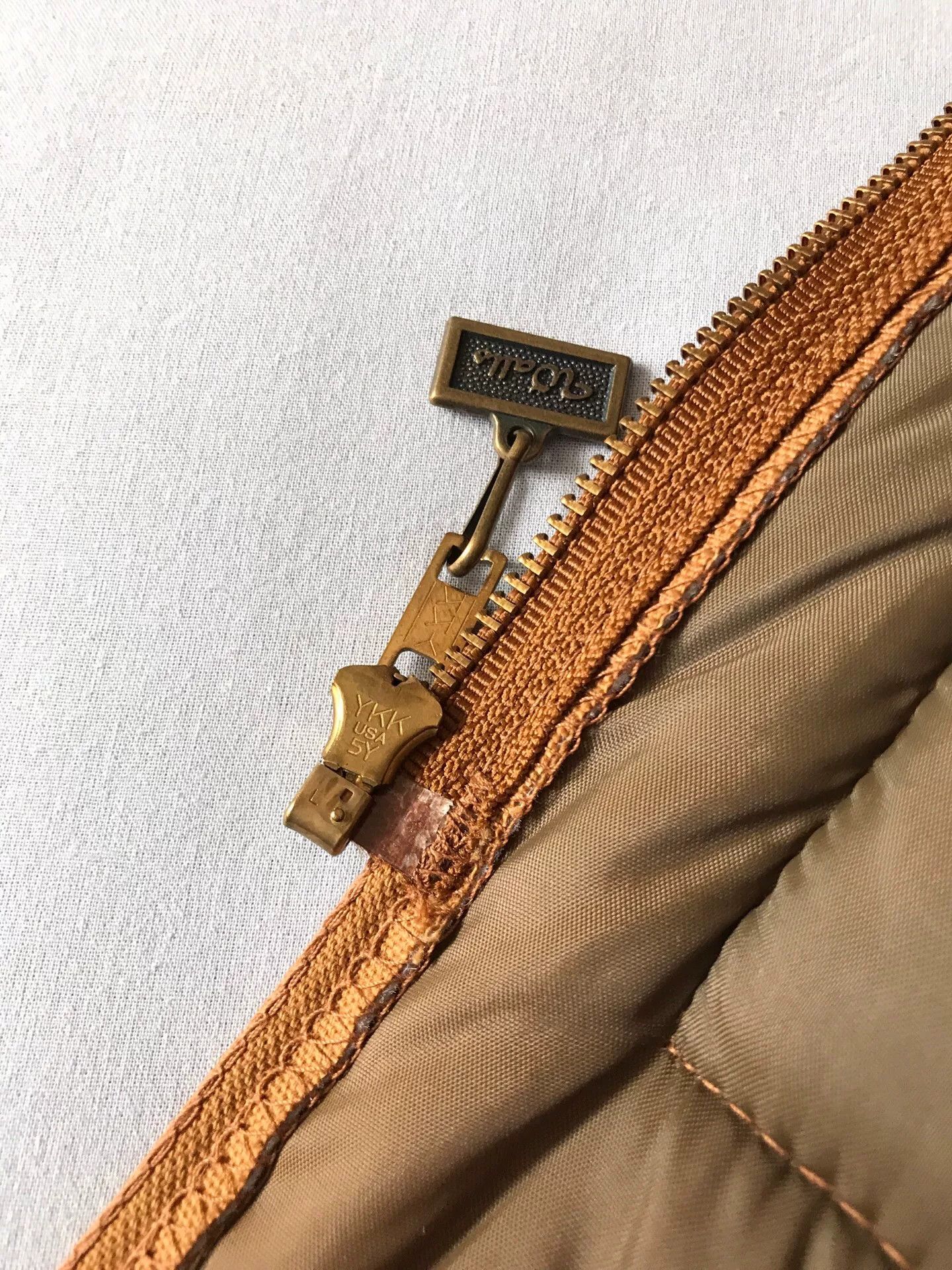 Walls 90s Walls 8390 Brown Canvas Work Vest Size US L / EU 52-54 / 3 - 7 Thumbnail