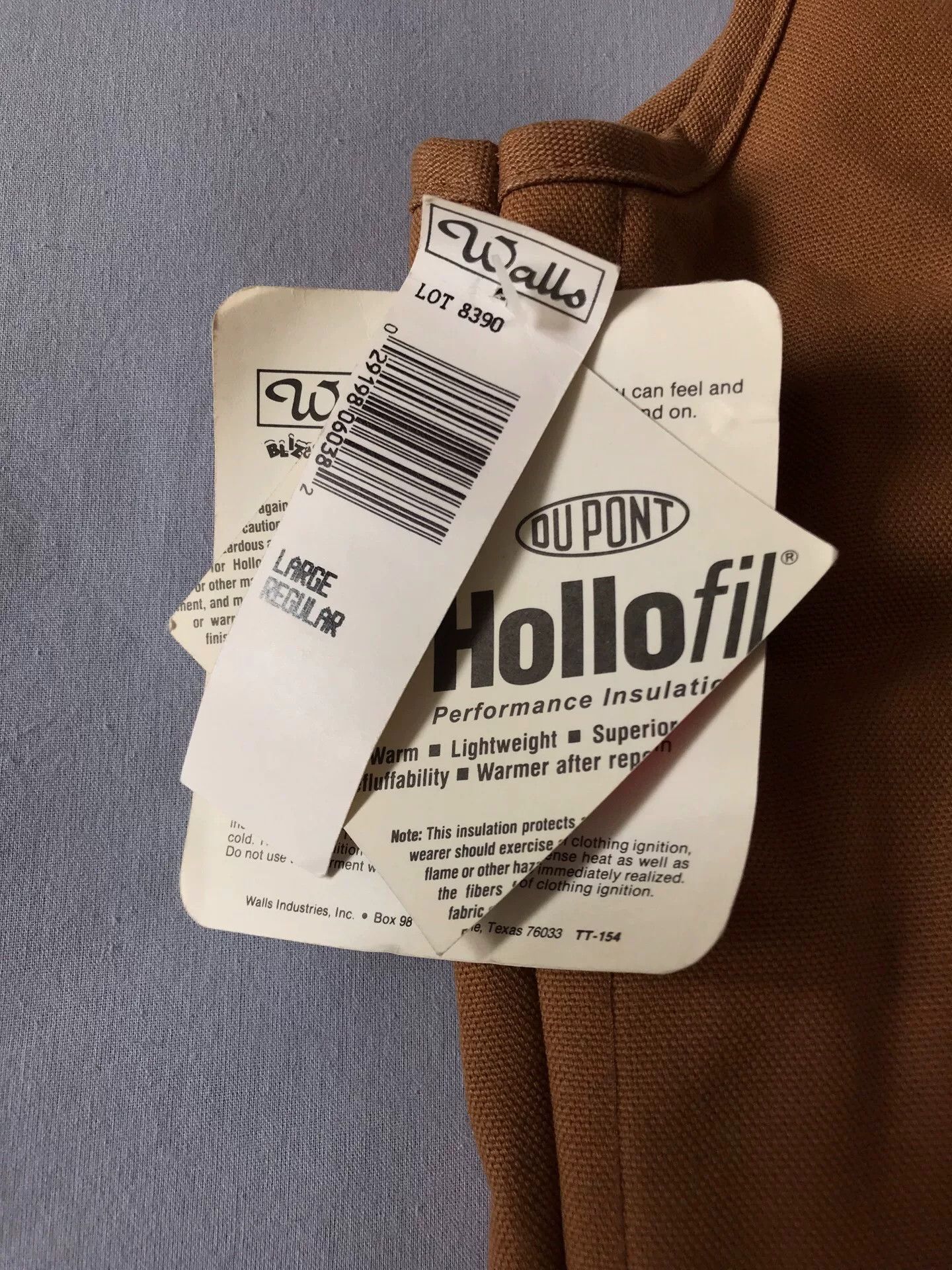 Walls 90s Walls 8390 Brown Canvas Work Vest Size US L / EU 52-54 / 3 - 8 Thumbnail