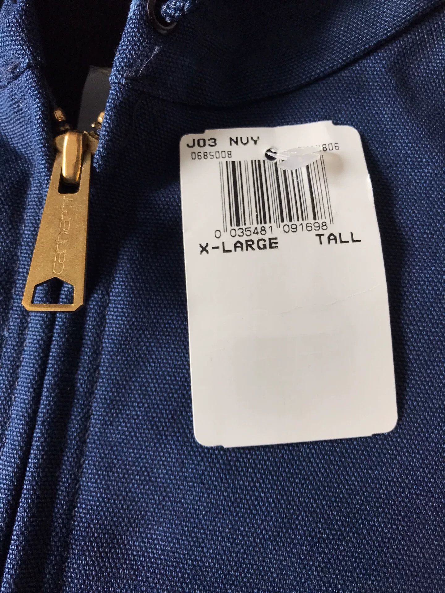 Carhartt 90s US Carhartt J03 Canvas Jacket Size US XL / EU 56 / 4 - 8 Thumbnail