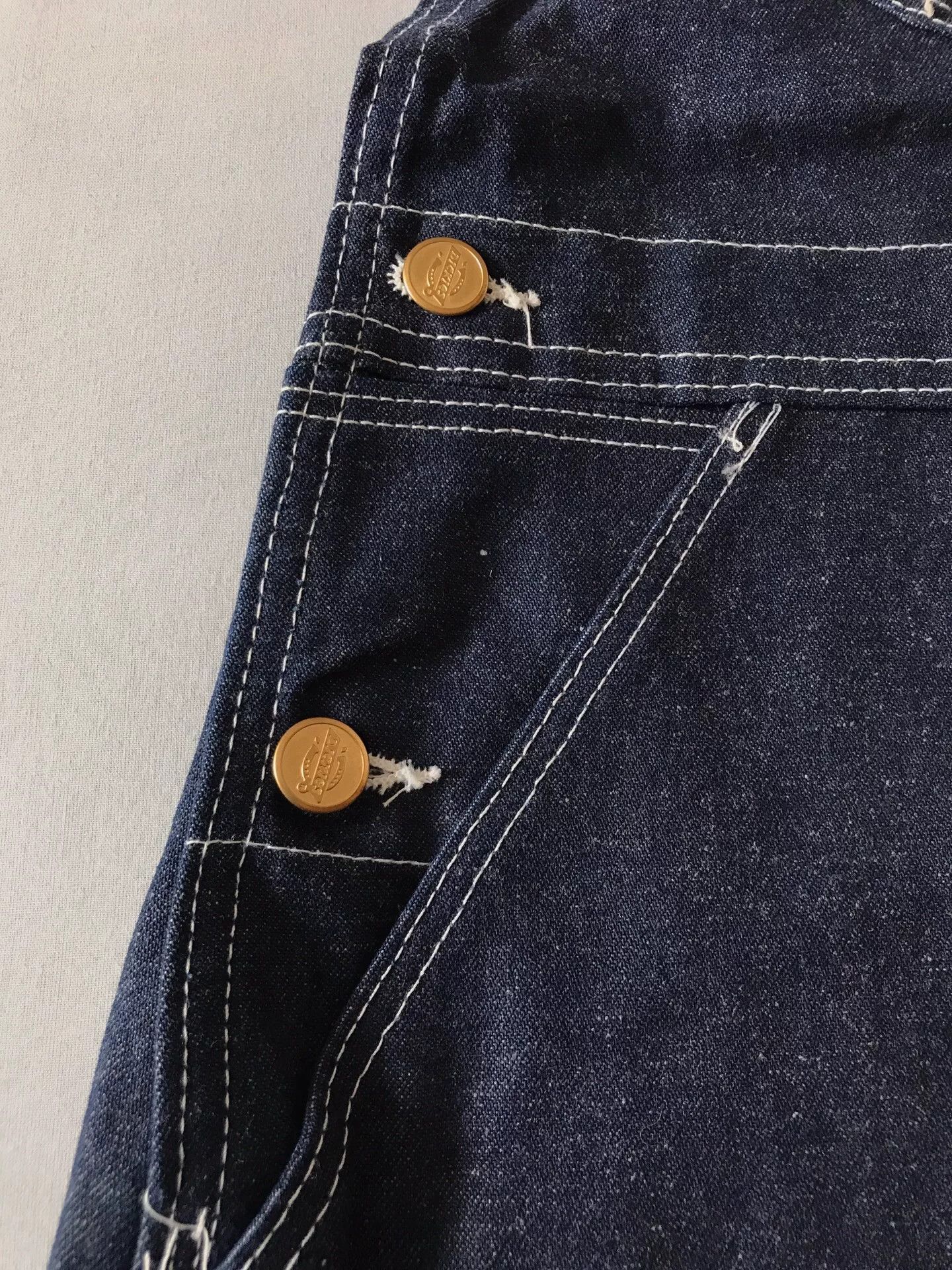 Dickies 80s US Dickies S8393L Blue Overalls W38L30 Size US 38 / EU 54 - 6 Thumbnail