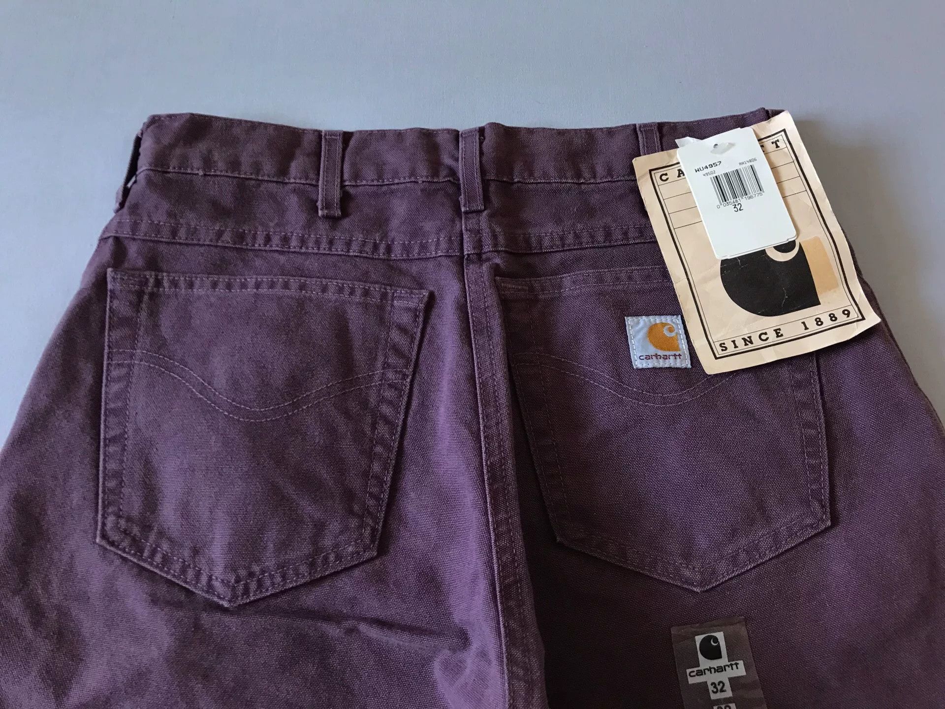 Carhartt 90s Carhartt WU4957 Purple Cargo Shorts Size US 32 / EU 48 - 3 Thumbnail