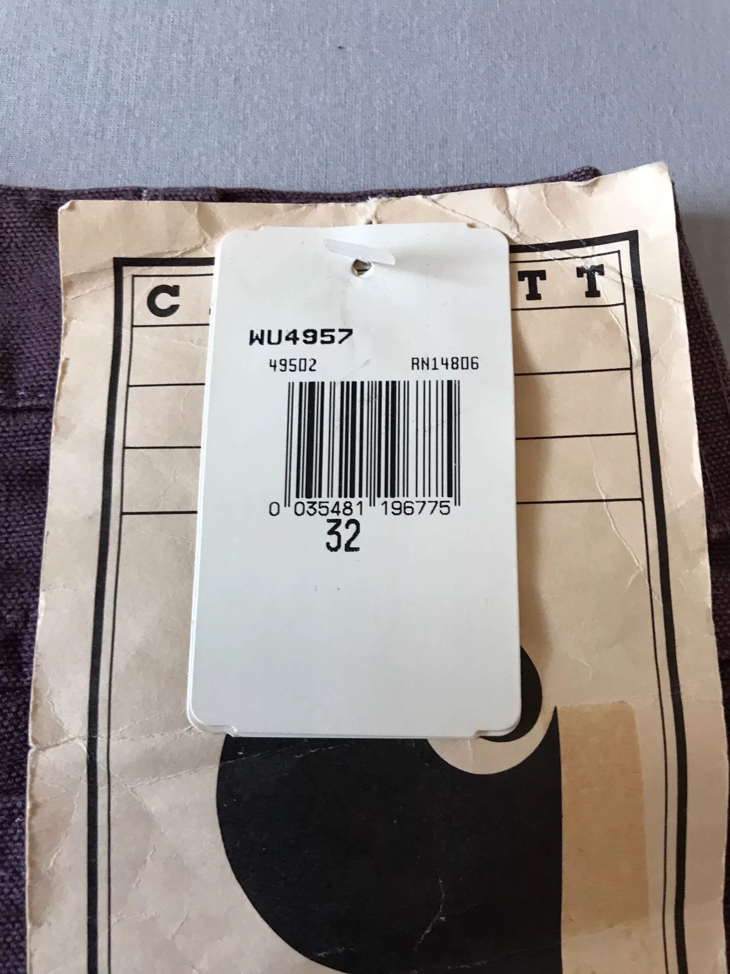 Carhartt 90s Carhartt WU4957 Purple Cargo Shorts Size US 32 / EU 48 - 8 Thumbnail
